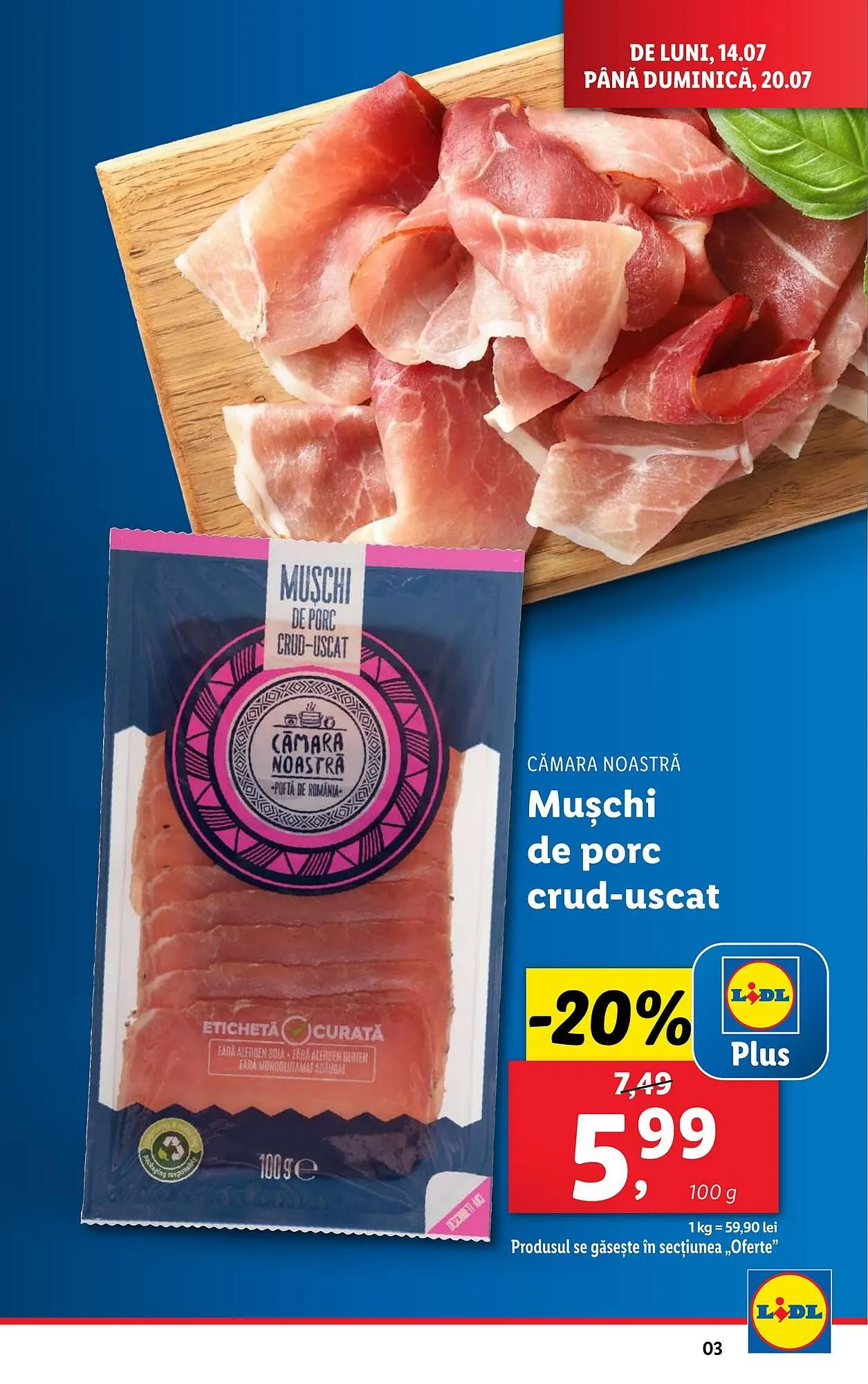 Catalog Catalog Lidl de la 14 iulie până la 20 iulie 2025 - Revista Pagina 3