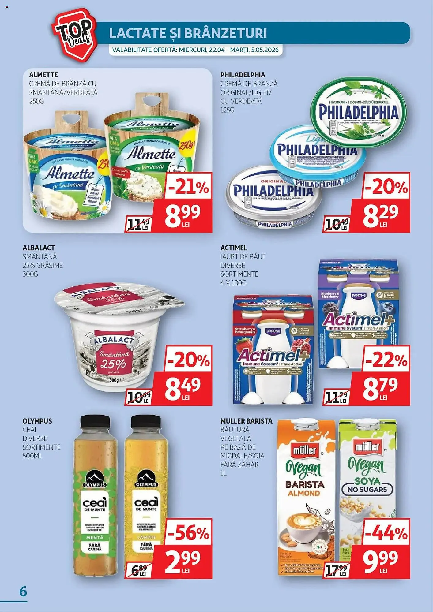 Catalog Catalog Auchan de la 22 aprilie până la 5 mai 2026 - Revista Pagina 6