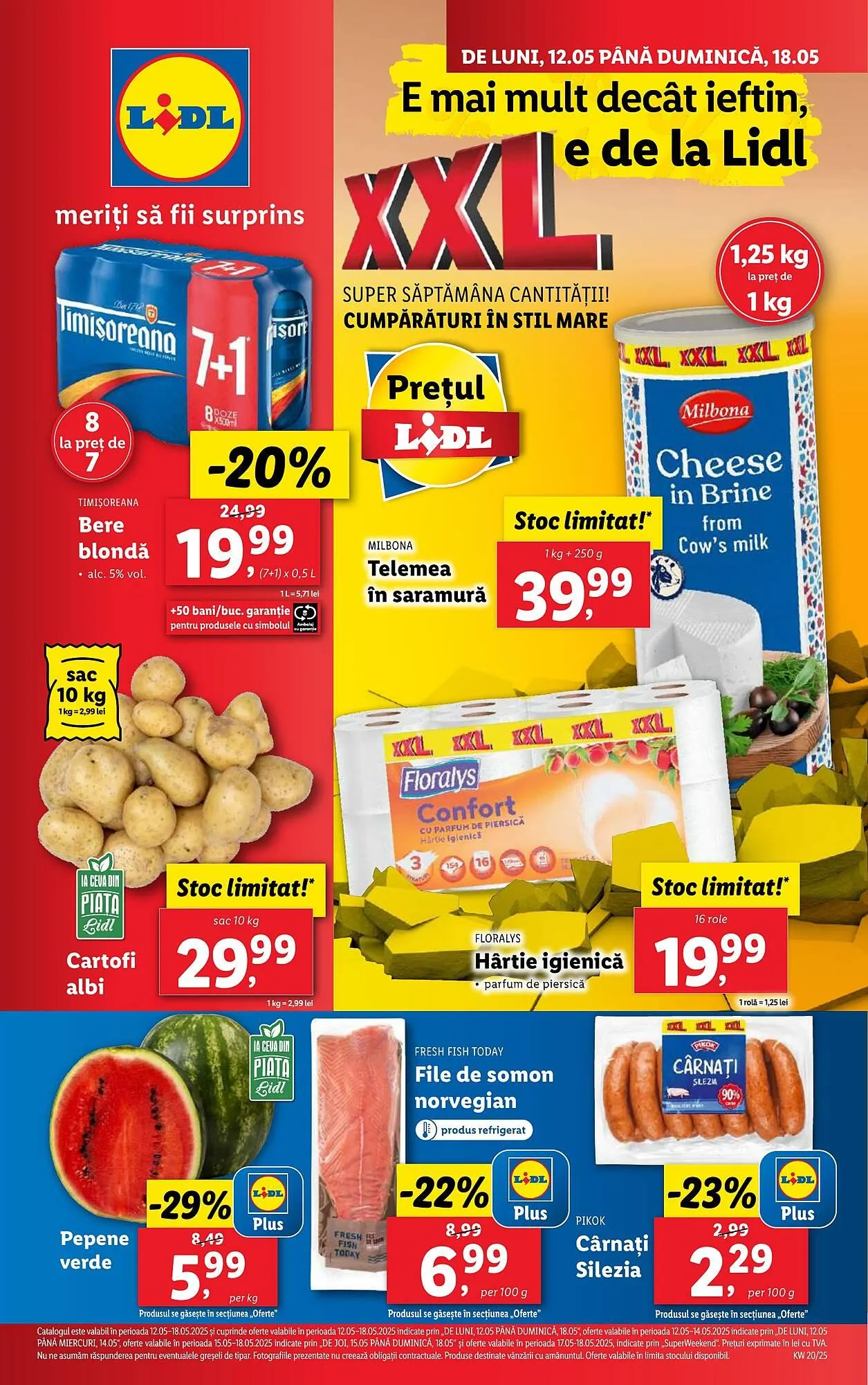 Catalog Catalog Lidl de la 12 mai până la 18 mai 2025 - Revista Pagina 1