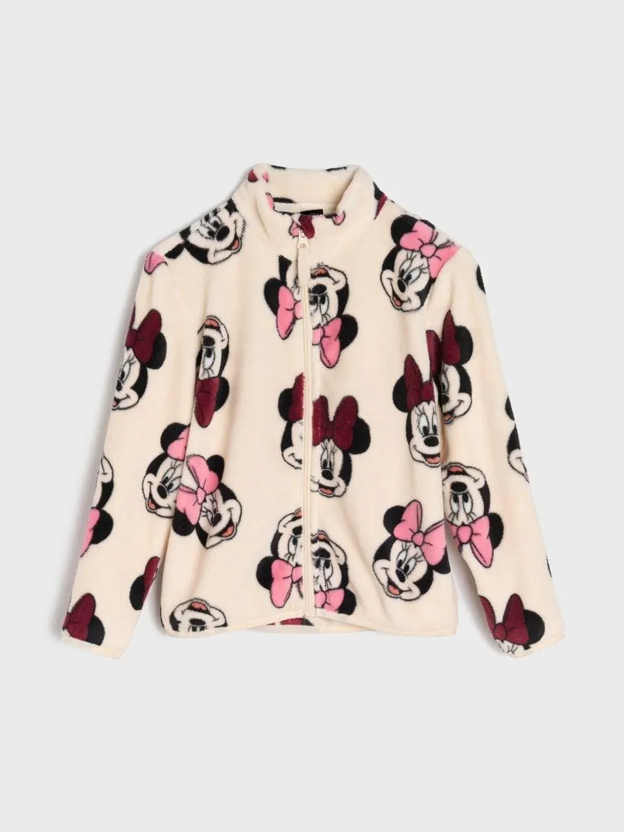 Bluză sport din fleece Minnie Mouse