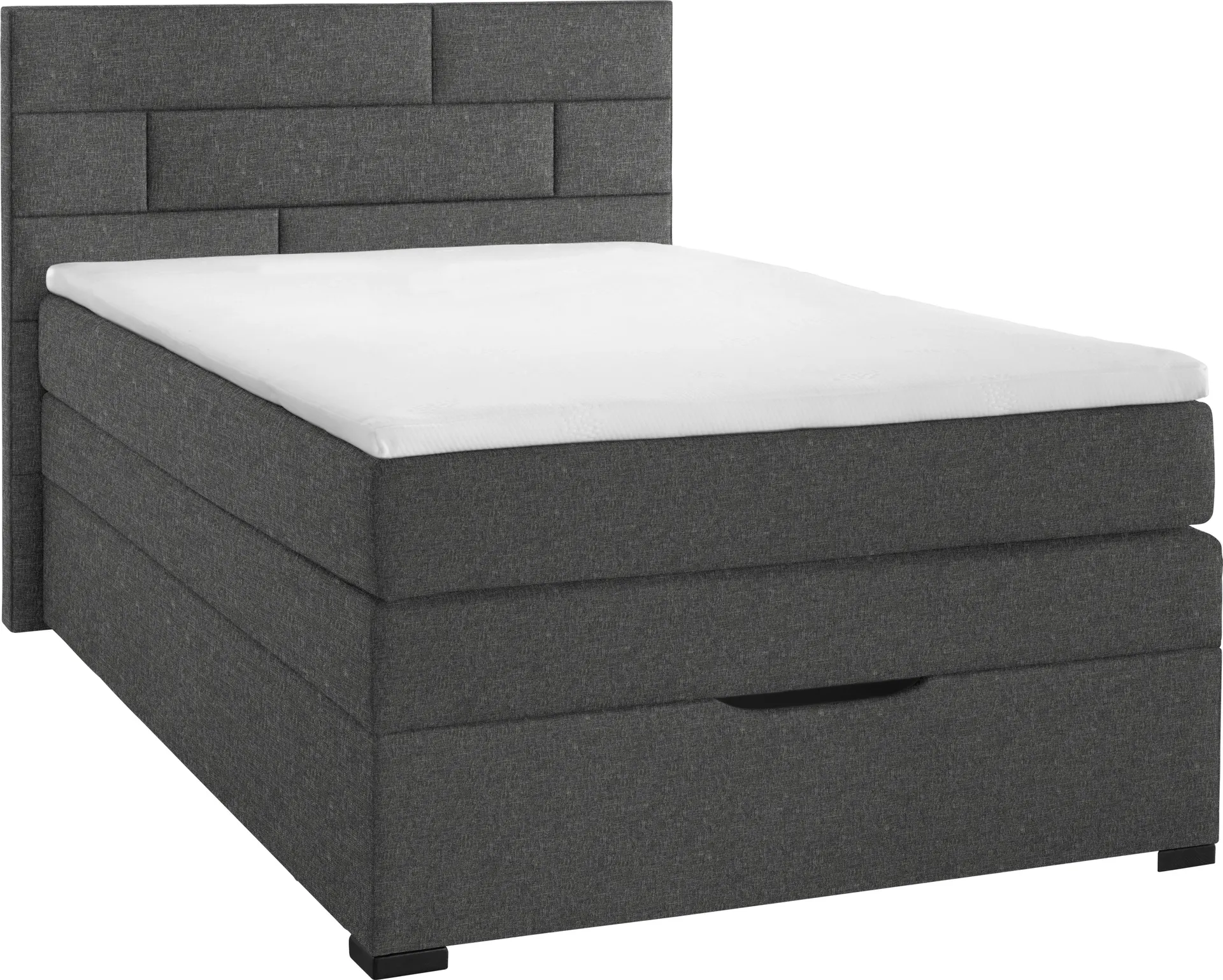Carryhome PAT BOXSPRING 120/200 cm in gri deschis