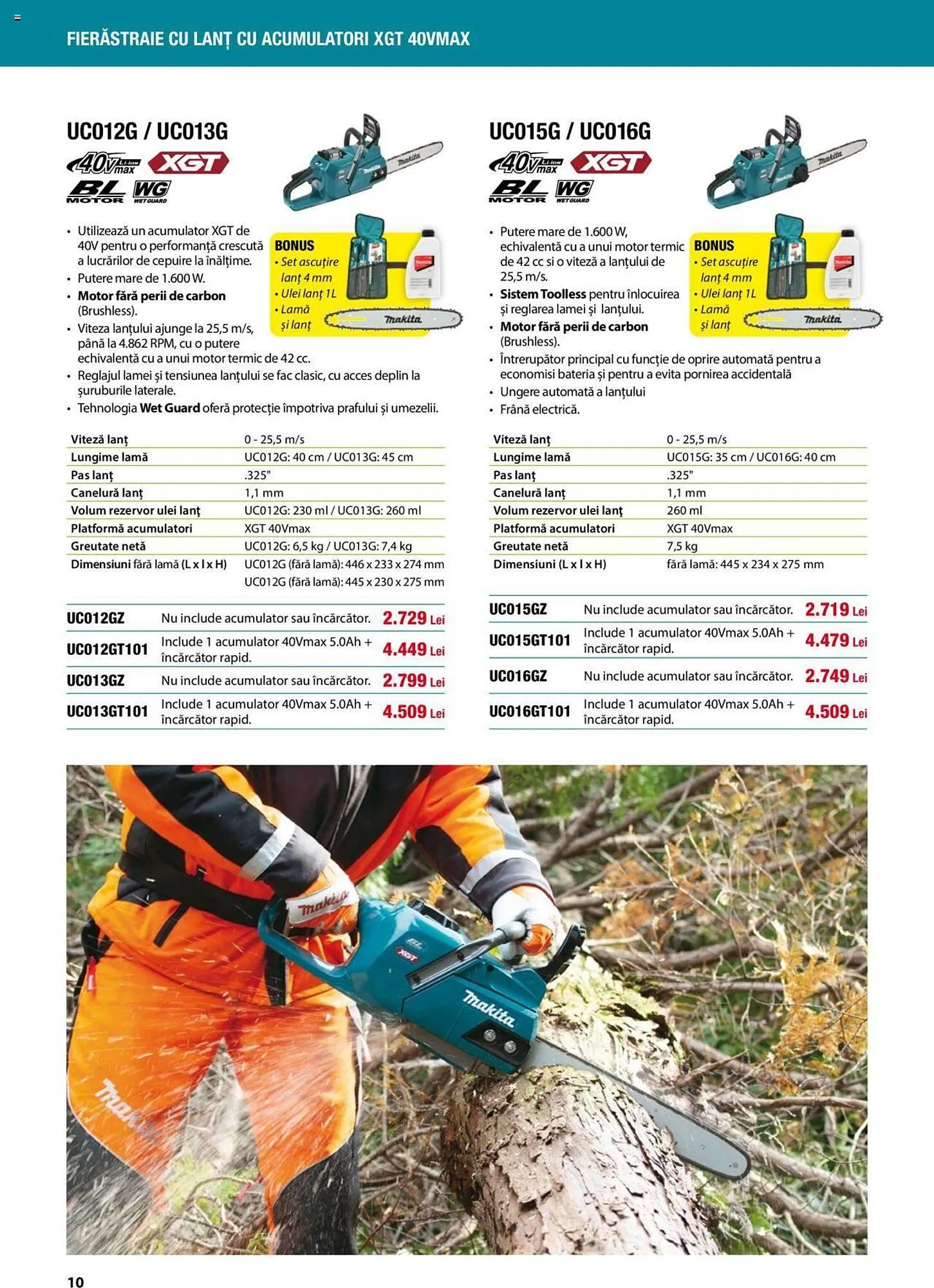 Catalog Makita catalog de la 1 septembrie până la 22 decembrie 2023 - Revista Pagina 10
