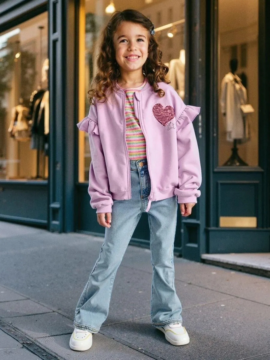 Hanorac cu guler rotund