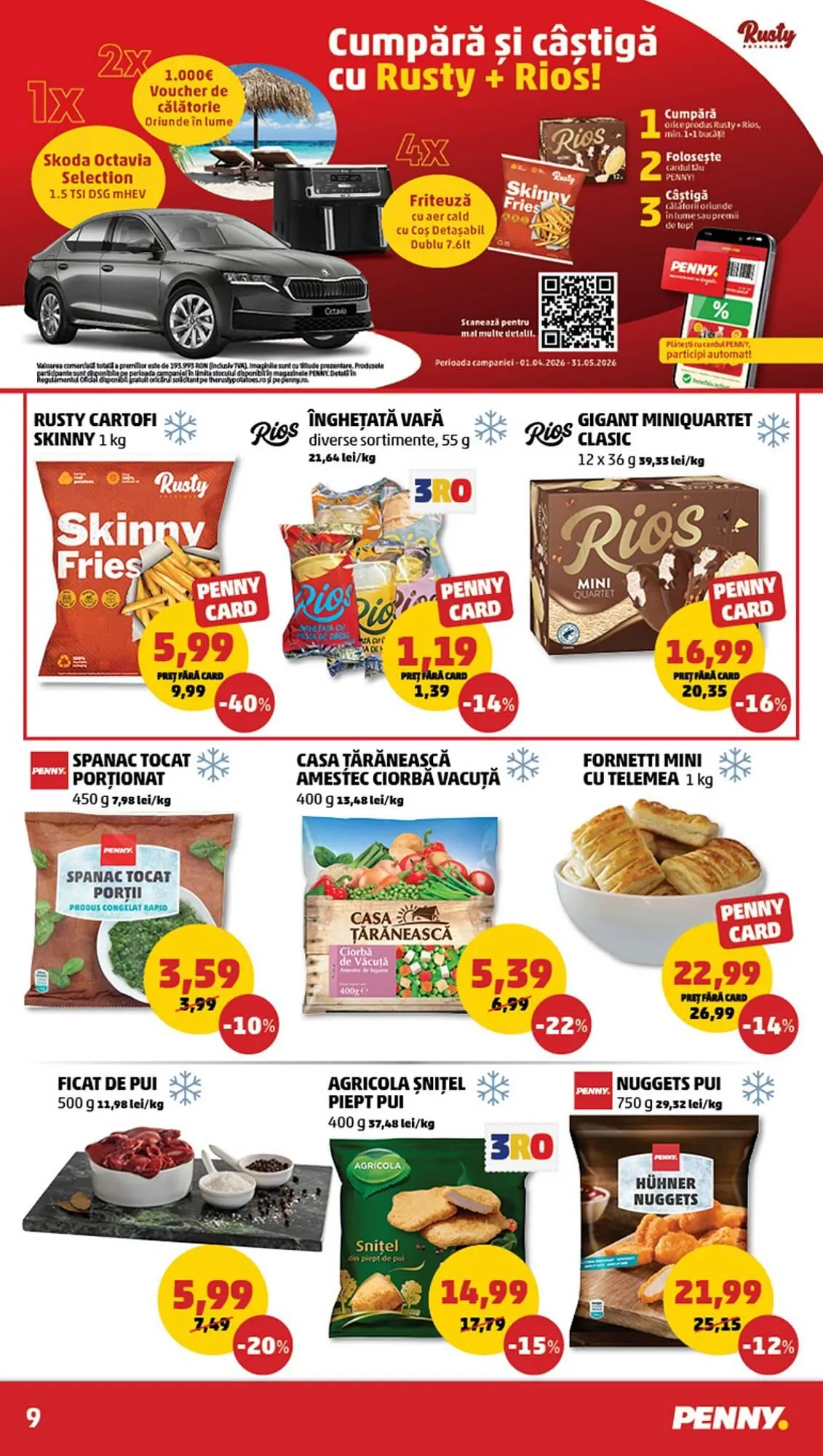 Catalog Catalog Penny de la 22 aprilie până la 28 aprilie 2026 - Revista Pagina 9