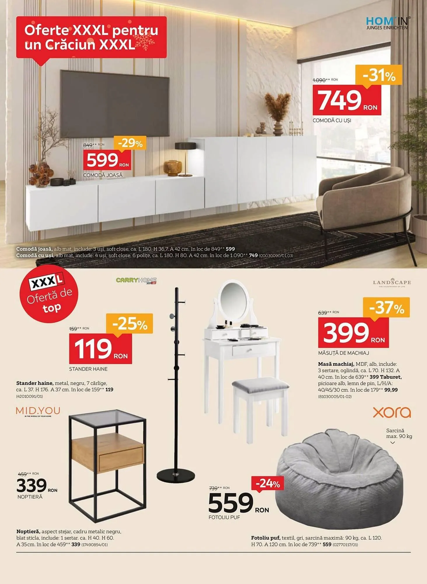 Catalog Catalog XXXLutz de la 10 decembrie până la 30 decembrie 2025 - Revista Pagina 8