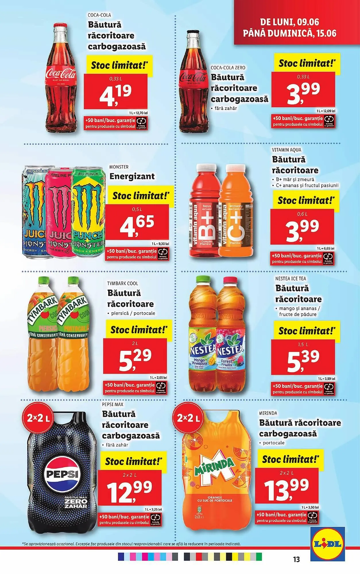 Catalog Catalog Lidl de la 9 iunie până la 15 iunie 2025 - Revista Pagina 13