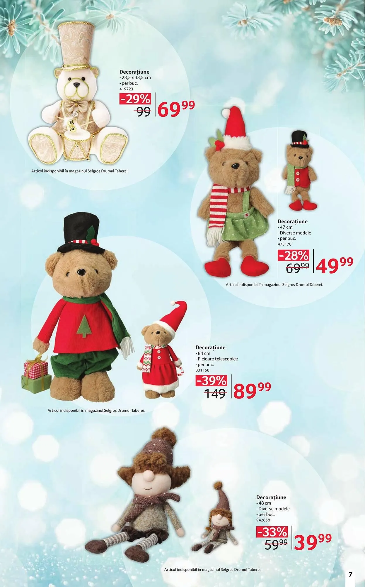 Catalog Catalog Selgros de la 6 decembrie până la 24 decembrie 2025 - Revista Pagina 7