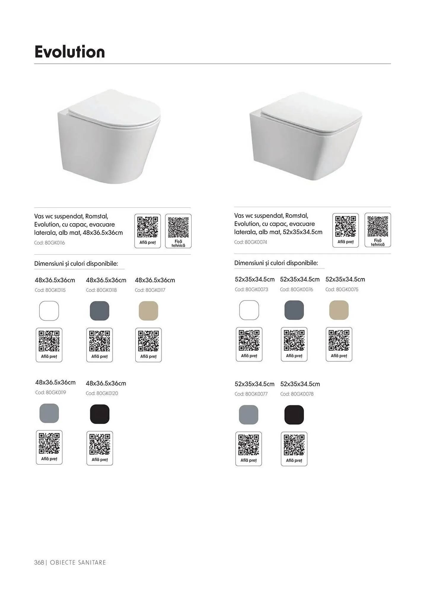 Catalog Catalog Romstal de la 1 aprilie până la 31 decembrie 2026 - Revista Pagina 368