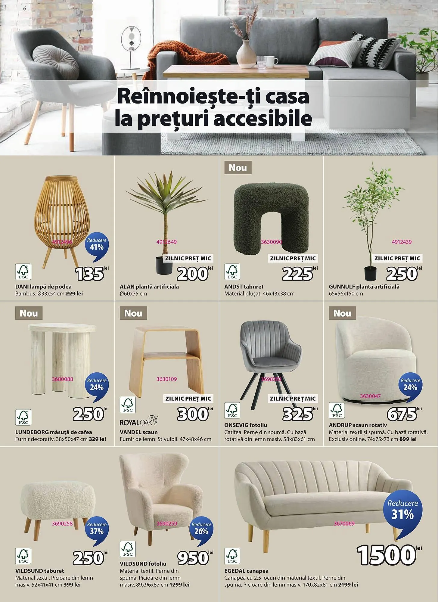 Catalog Catalog JYSK de la 26 septembrie până la 25 octombrie 2025 - Revista Pagina 6