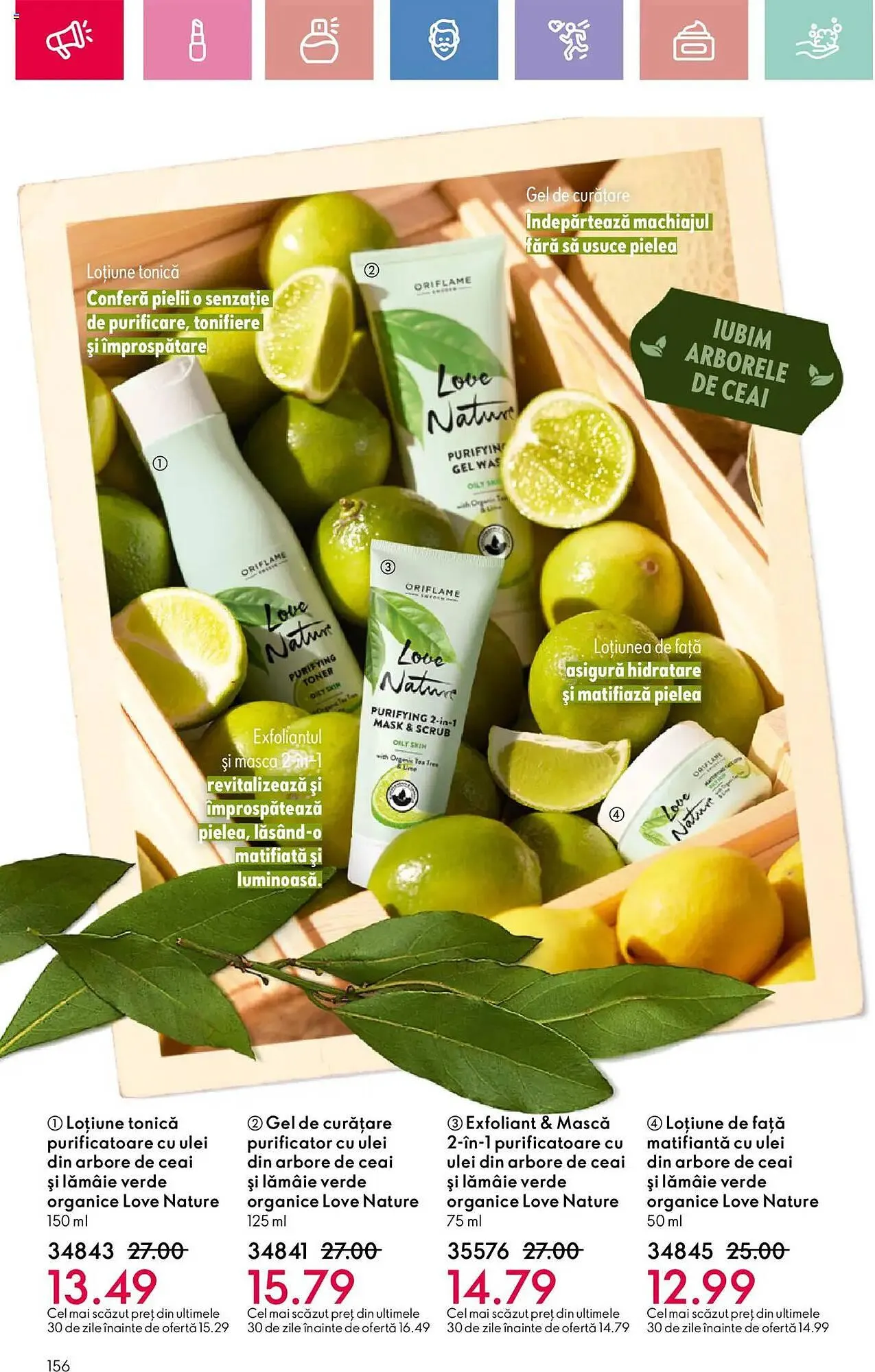 Catalog Catalog Oriflame de la 13 aprilie până la 3 mai 2025 - Revista Pagina 156
