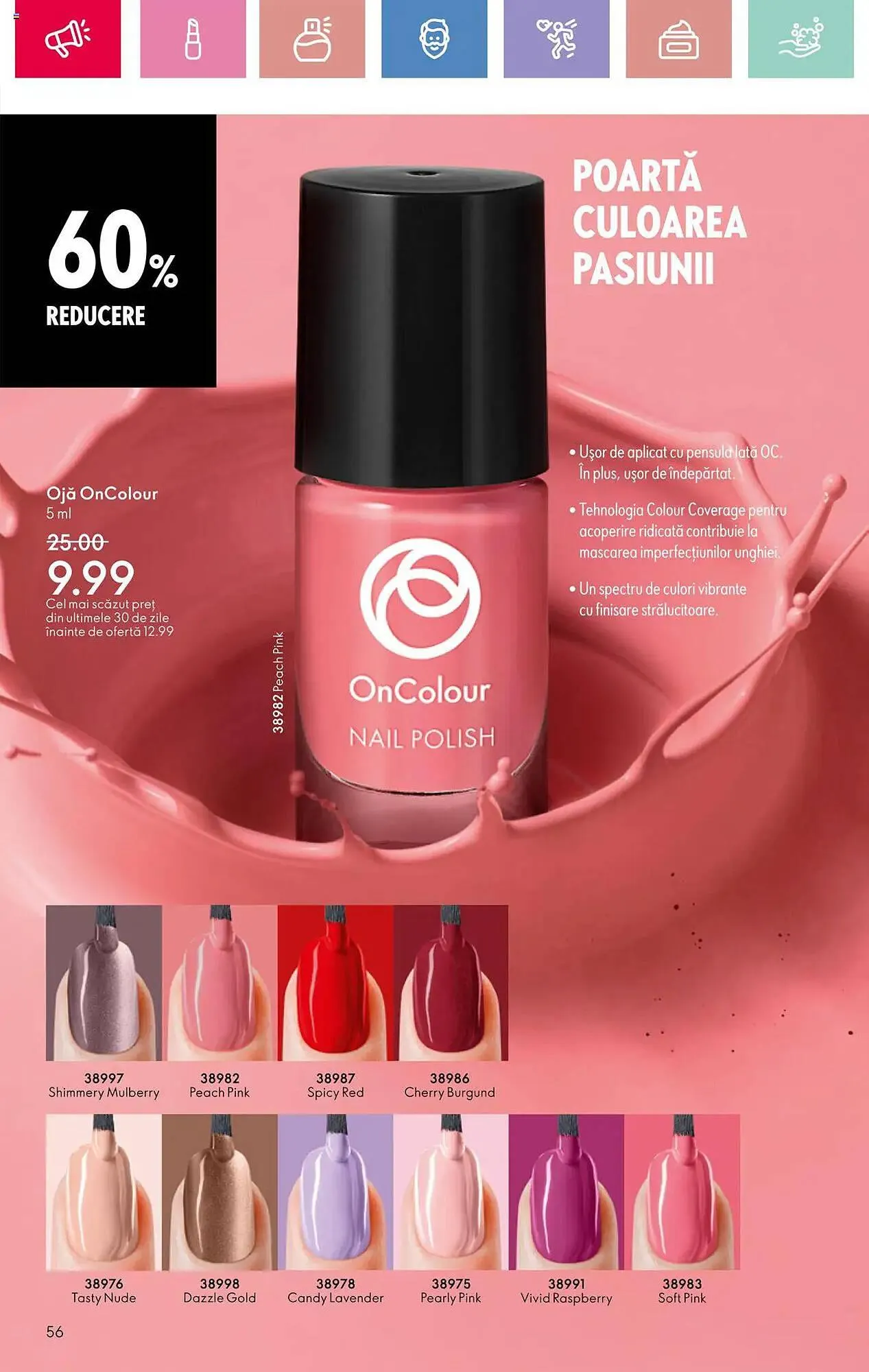 Catalog Catalog Oriflame de la 23 martie până la 12 aprilie 2025 - Revista Pagina 56