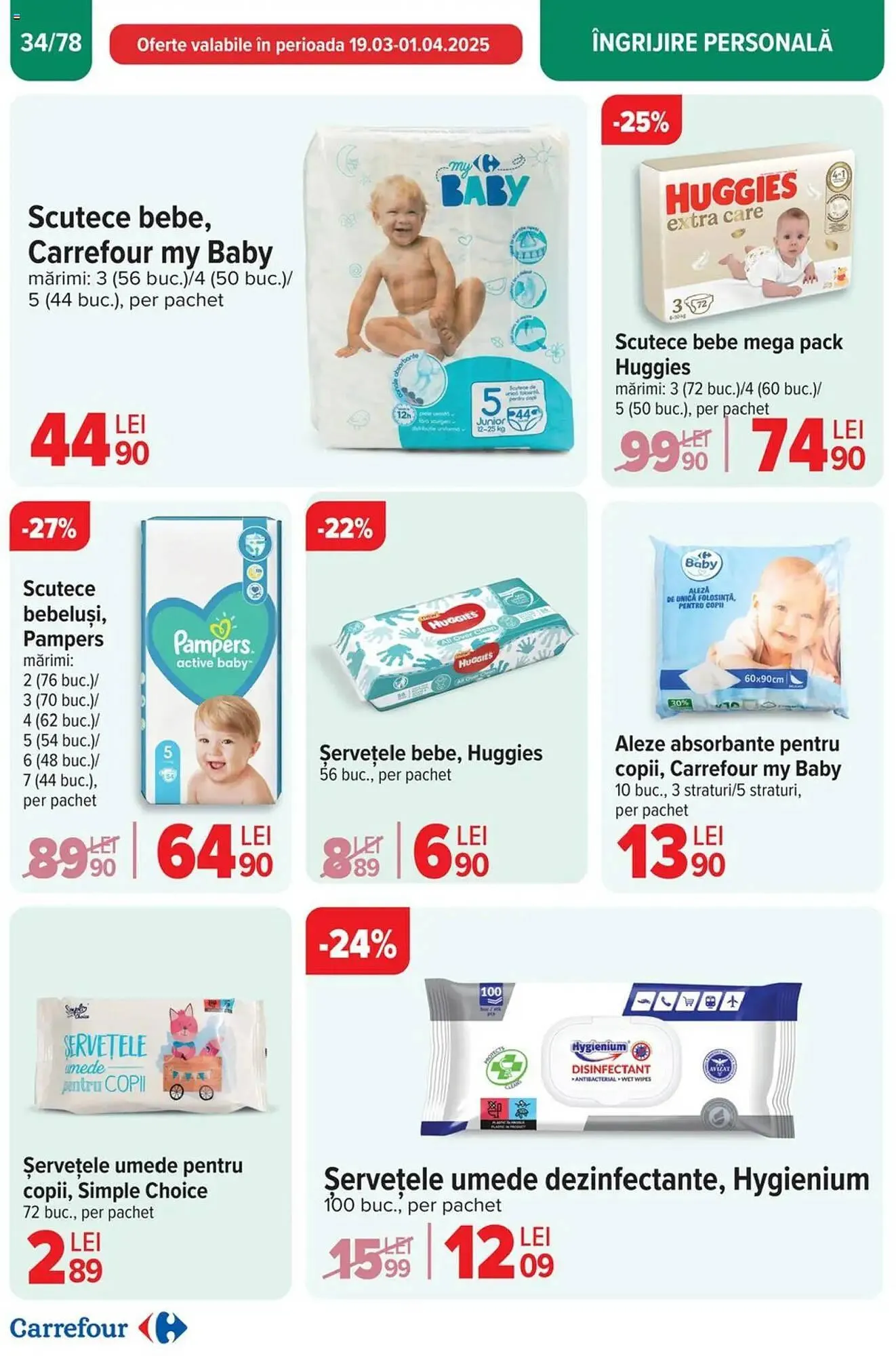 Catalog Catalog Carrefour de la 26 martie până la 1 aprilie 2025 - Revista Pagina 35