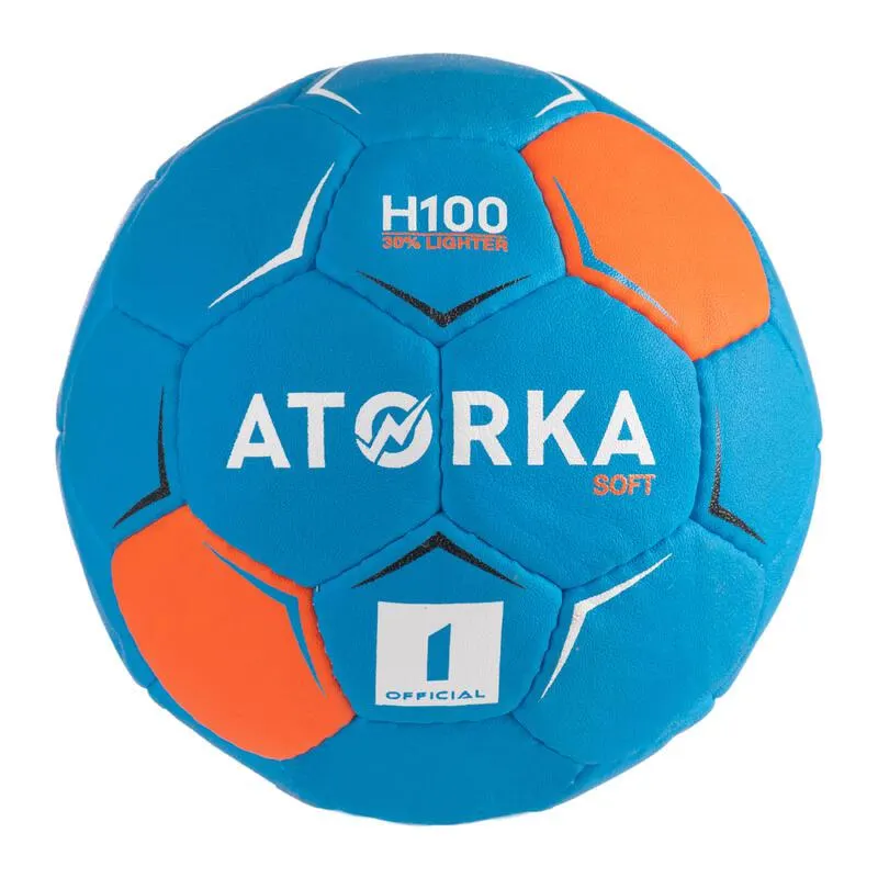 Minge Handbal H100 Soft Mărimea 1