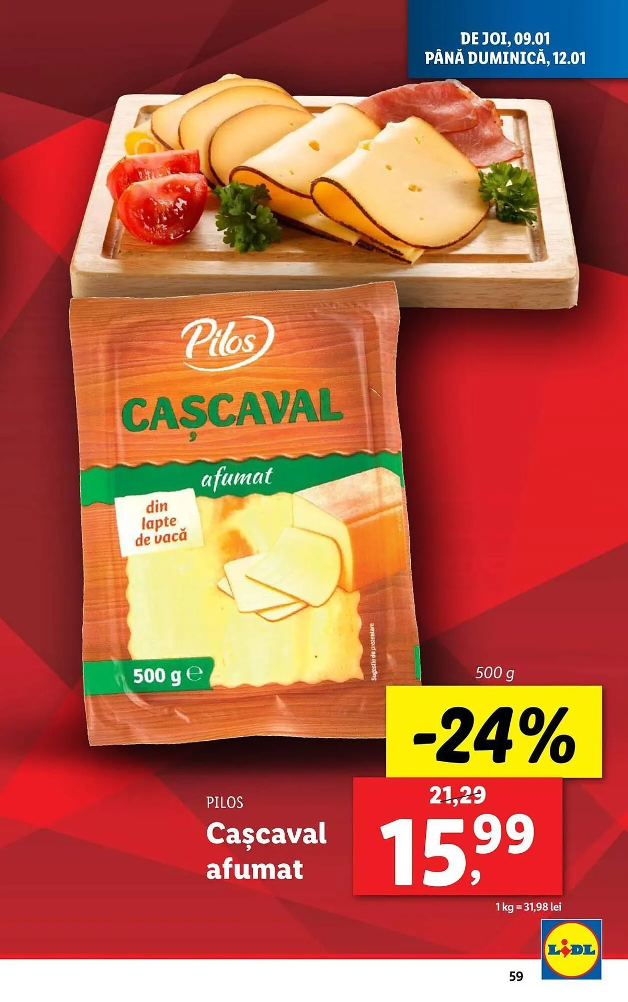 Catalog Catalog Lidl de la 6 ianuarie până la 12 ianuarie 2025 - Revista Pagina 59