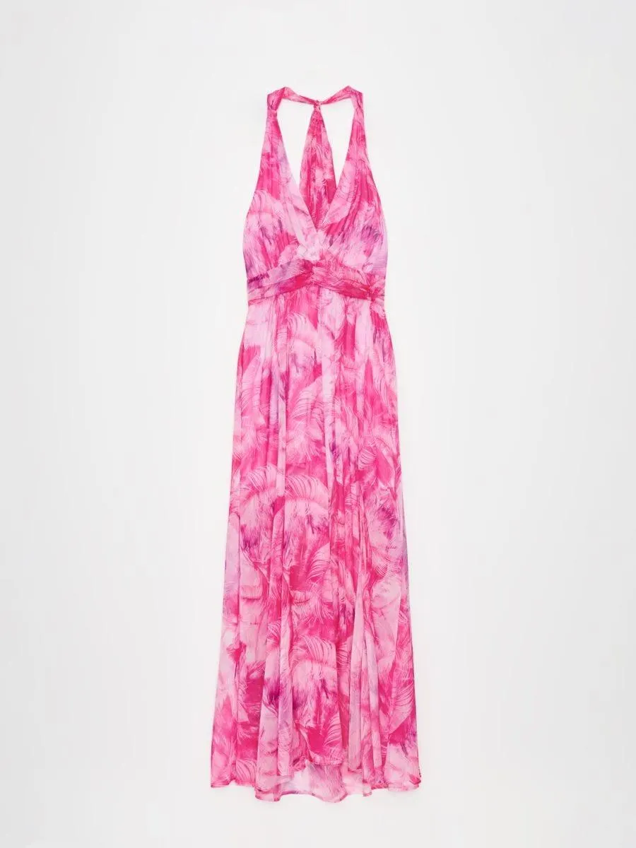 Rochie maxi cu flori