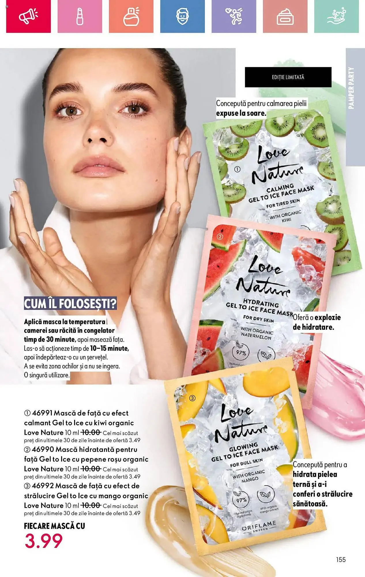 Catalog Catalog Oriflame de la 26 iulie până la 19 august 2025 - Revista Pagina 155