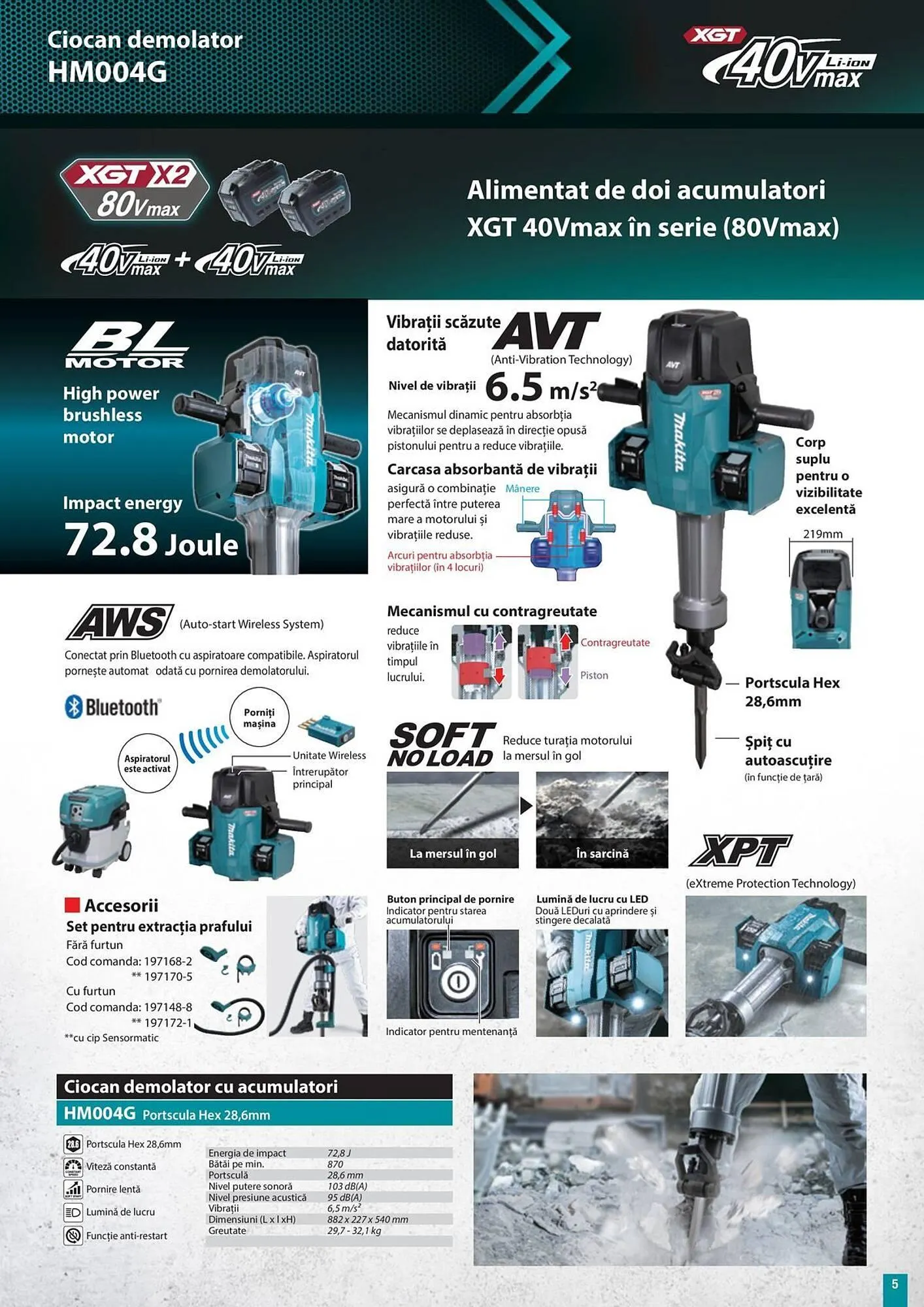 Catalog Catalog Makita de la 7 mai până la 31 decembrie 2025 - Revista Pagina 5