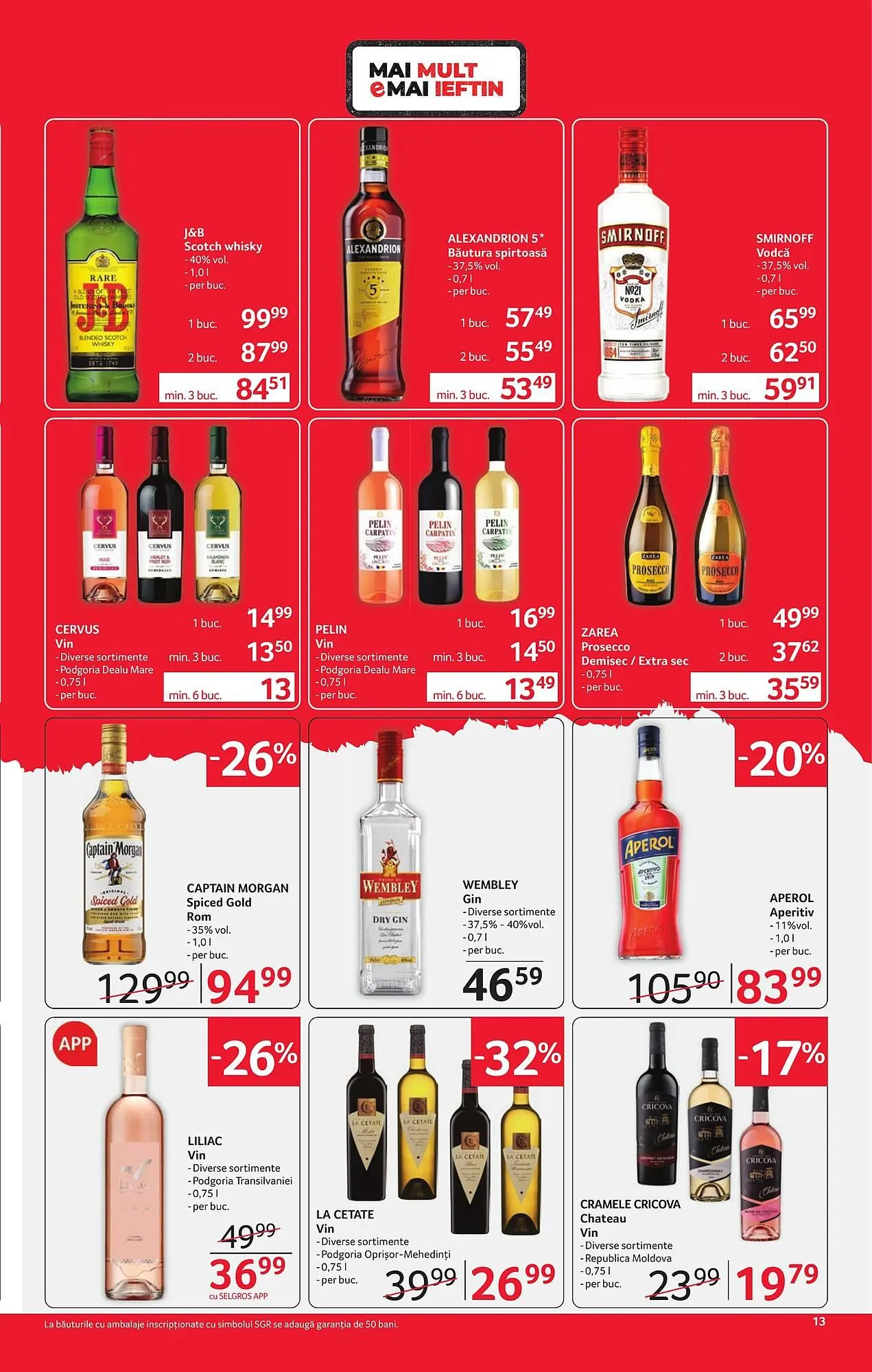 Catalog Catalog Selgros de la 15 mai până la 28 mai 2026 - Revista Pagina 13