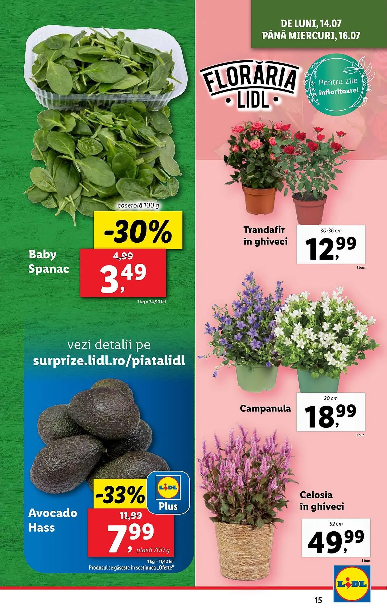 Catalog Catalog Lidl de la 14 iulie până la 20 iulie 2025 - Revista Pagina 15
