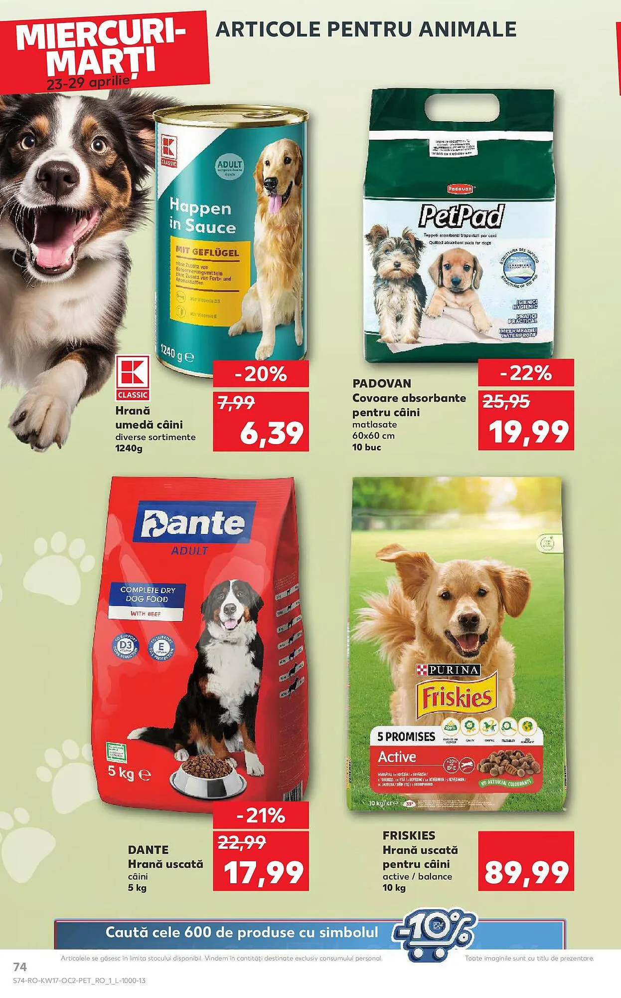 Catalog Catalog Kaufland de la 23 aprilie până la 29 aprilie 2025 - Revista Pagina 74