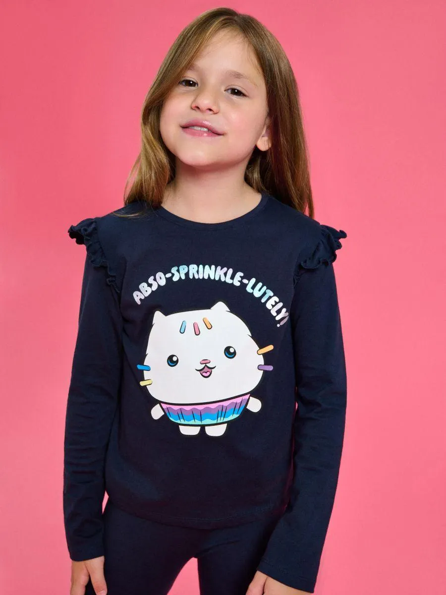 Tricouri cu mânecă lungă 4 pachet Gabby's Dollhouse