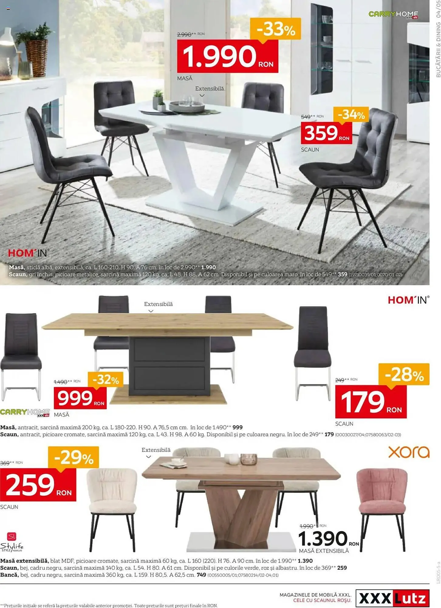 Catalog Catalog XXXLutz de la 5 mai până la 1 iunie 2025 - Revista Pagina 5