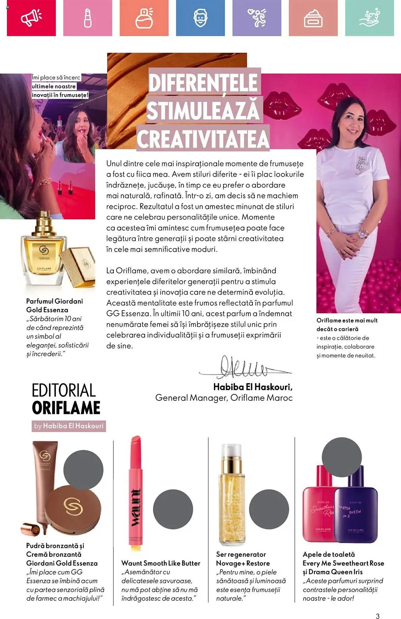 Catalog Catalog Oriflame de la 13 aprilie până la 3 mai 2025 - Revista Pagina 3