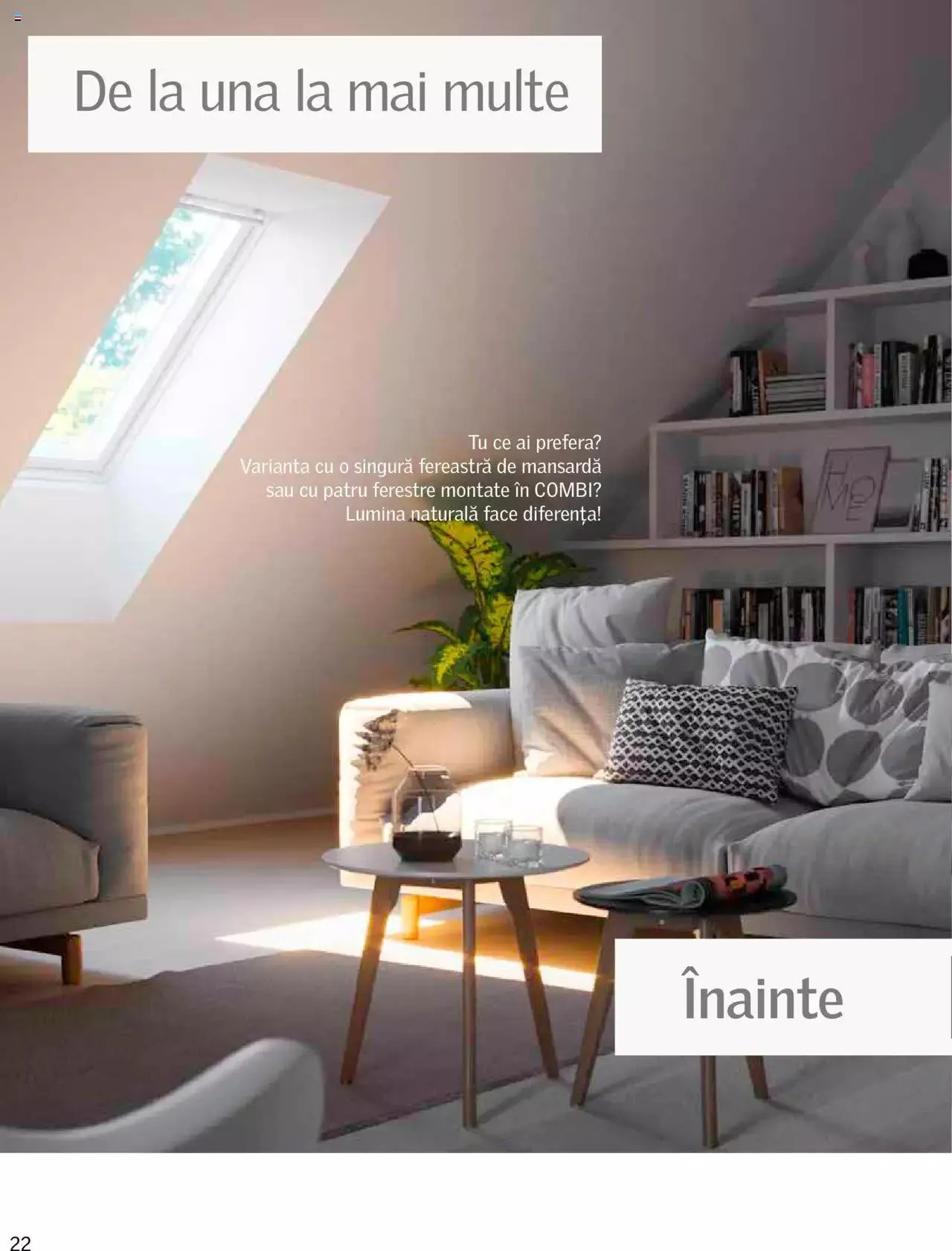 Catalog Velux catalog - Ghid pentru înlocuirea ferestrelor de mansardă de la 27 decembrie până la 31 decembrie 2024 - Revista Pagina 22