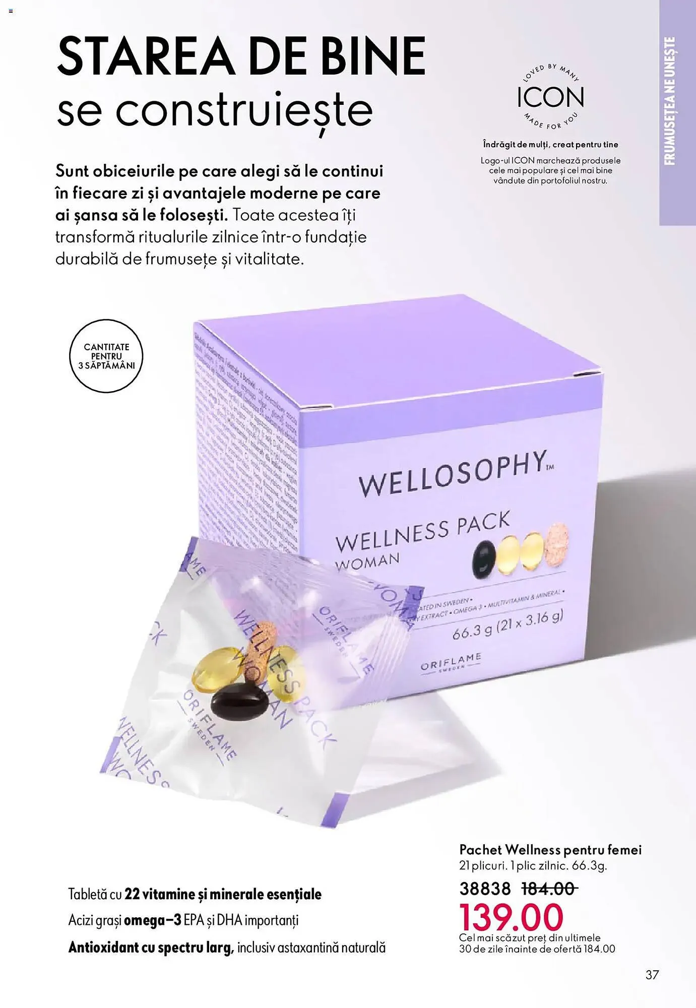 Catalog Catalog Oriflame de la 6 mai până la 26 mai 2026 - Revista Pagina 37