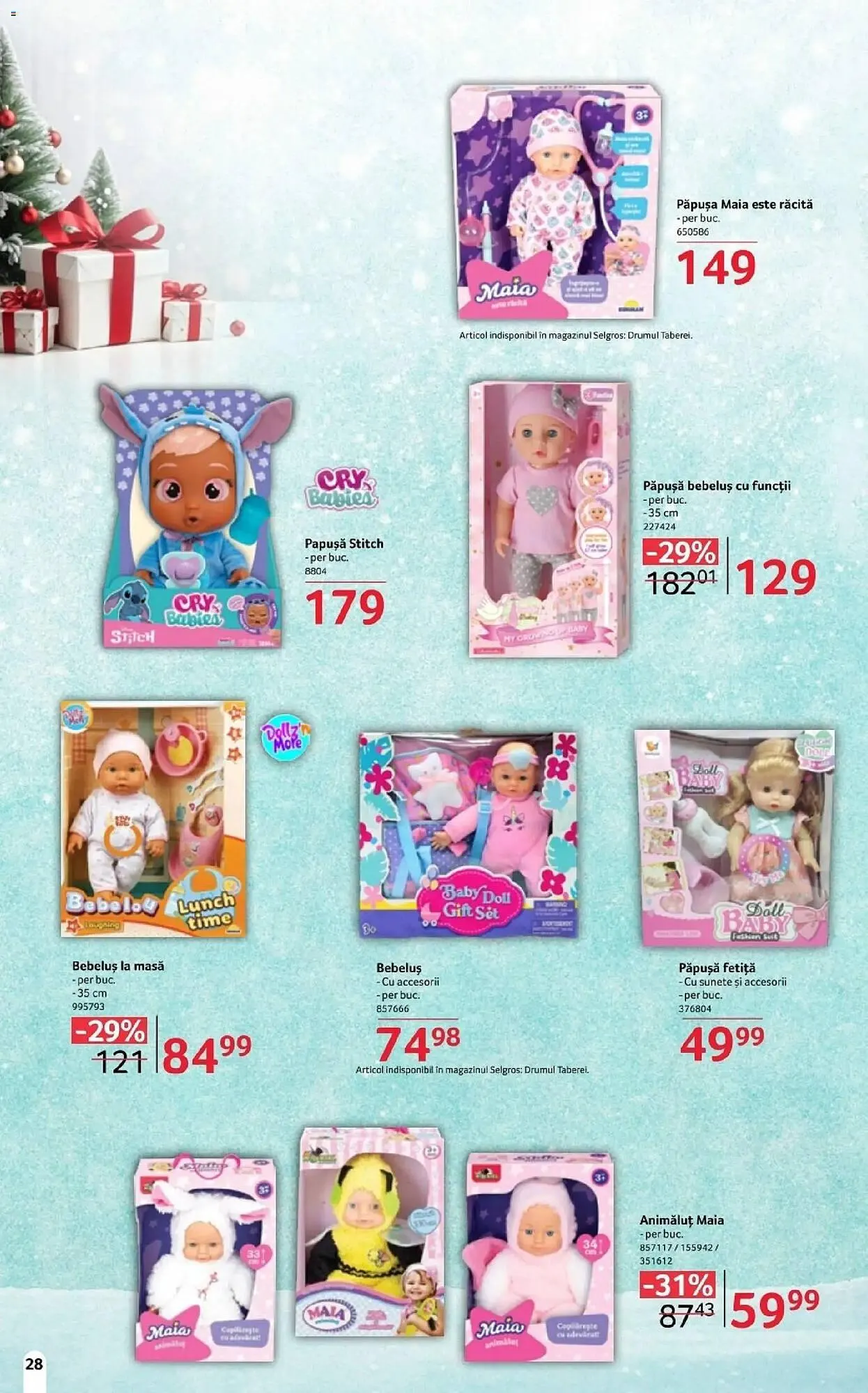 Catalog Catalog Selgros de la 13 noiembrie până la 5 decembrie 2025 - Revista Pagina 28