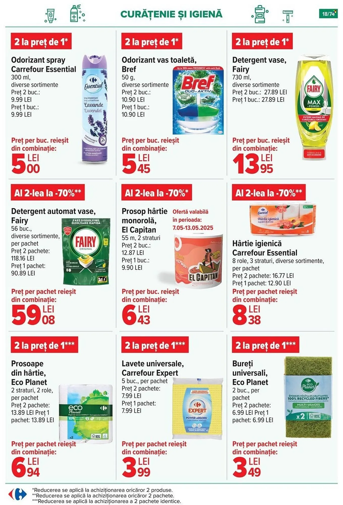 Catalog Catalog Carrefour de la 7 mai până la 20 mai 2025 - Revista Pagina 18