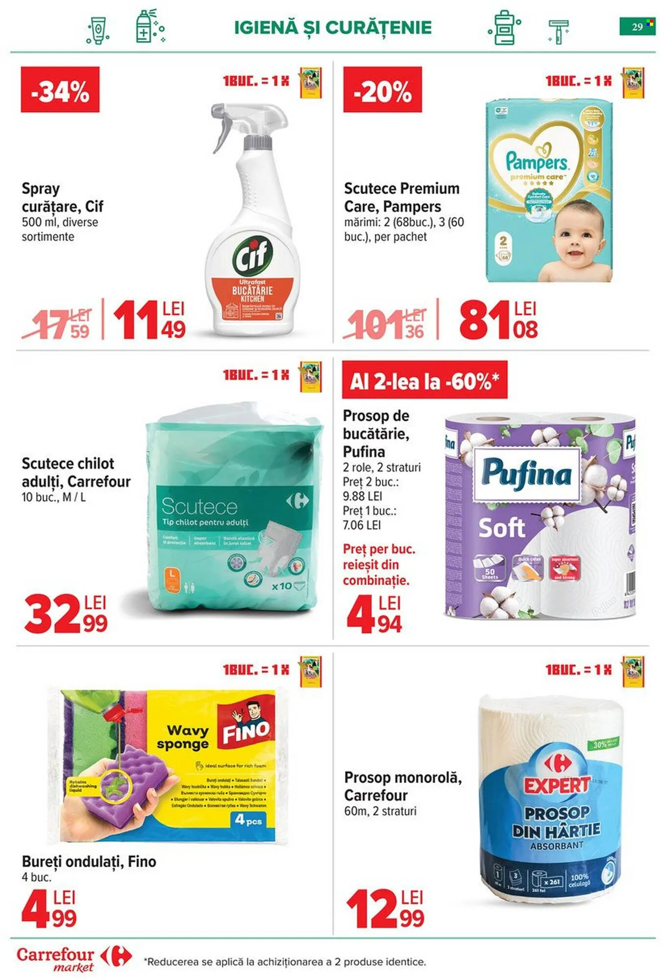 Catalog Catalog Carrefour Market de la 29 aprilie până la 5 mai 2026 - Revista Pagina 29