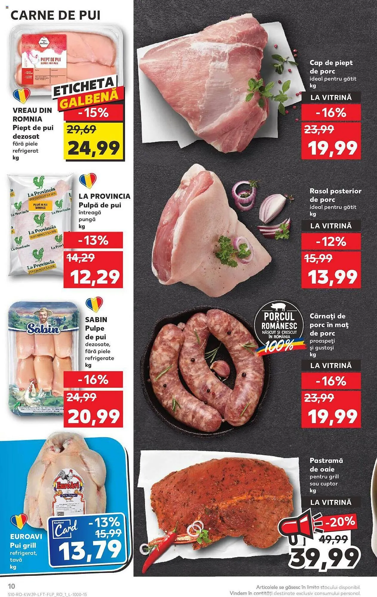 Catalog Kaufland catalog de la 27 septembrie până la 3 octombrie 2023 - Revista Pagina 10