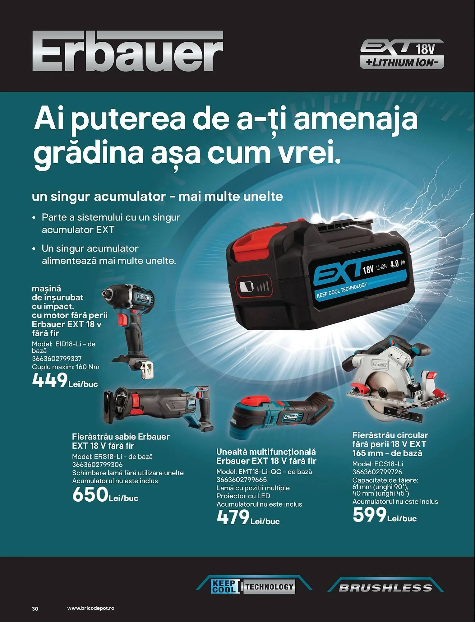 Catalog Catalog Brico Depôt de la 9 mai până la 22 aprilie 2025 - Revista Pagina 30