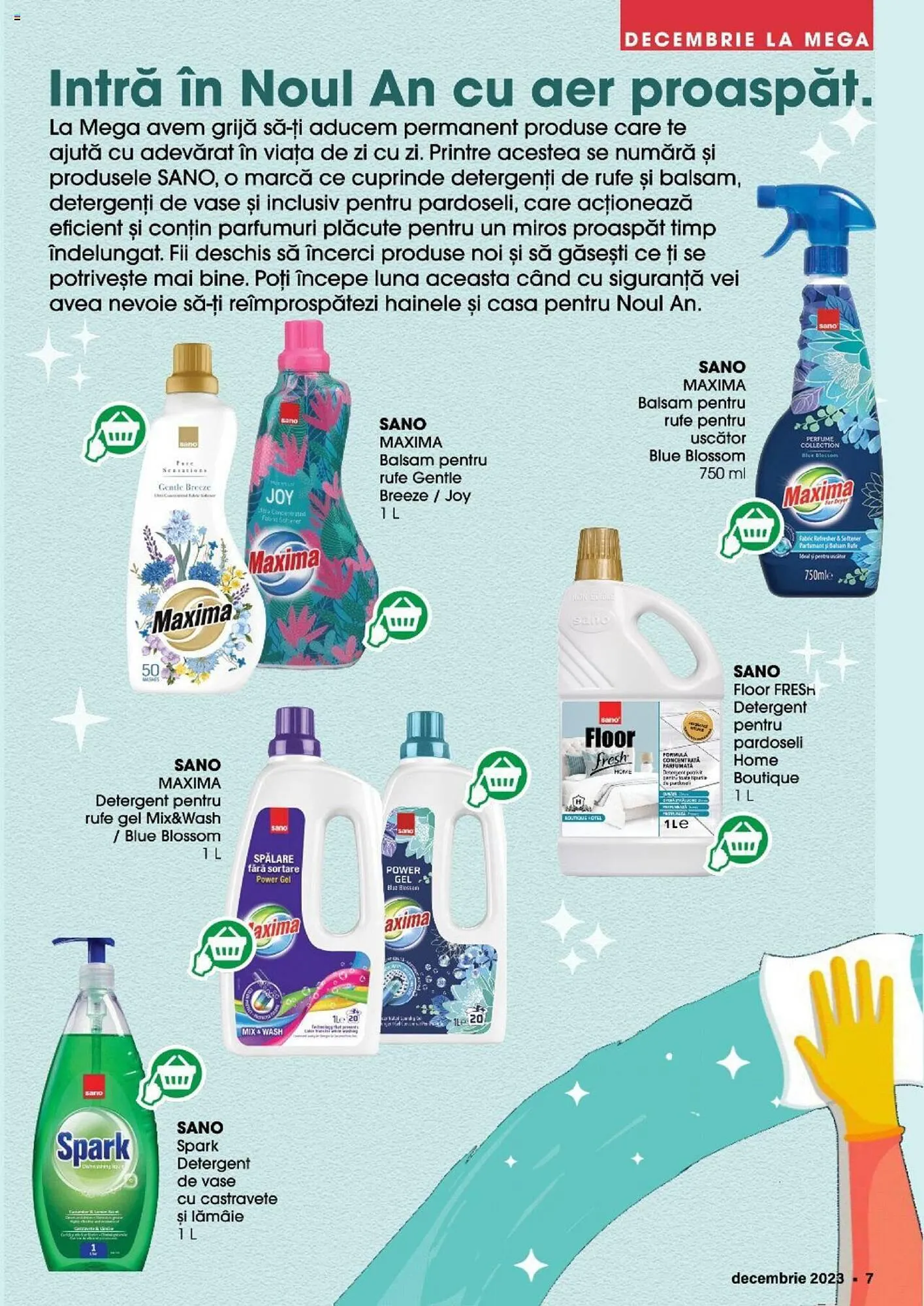 Catalog Mega Image catalog de la 30 noiembrie până la 3 ianuarie 2024 - Revista Pagina 7