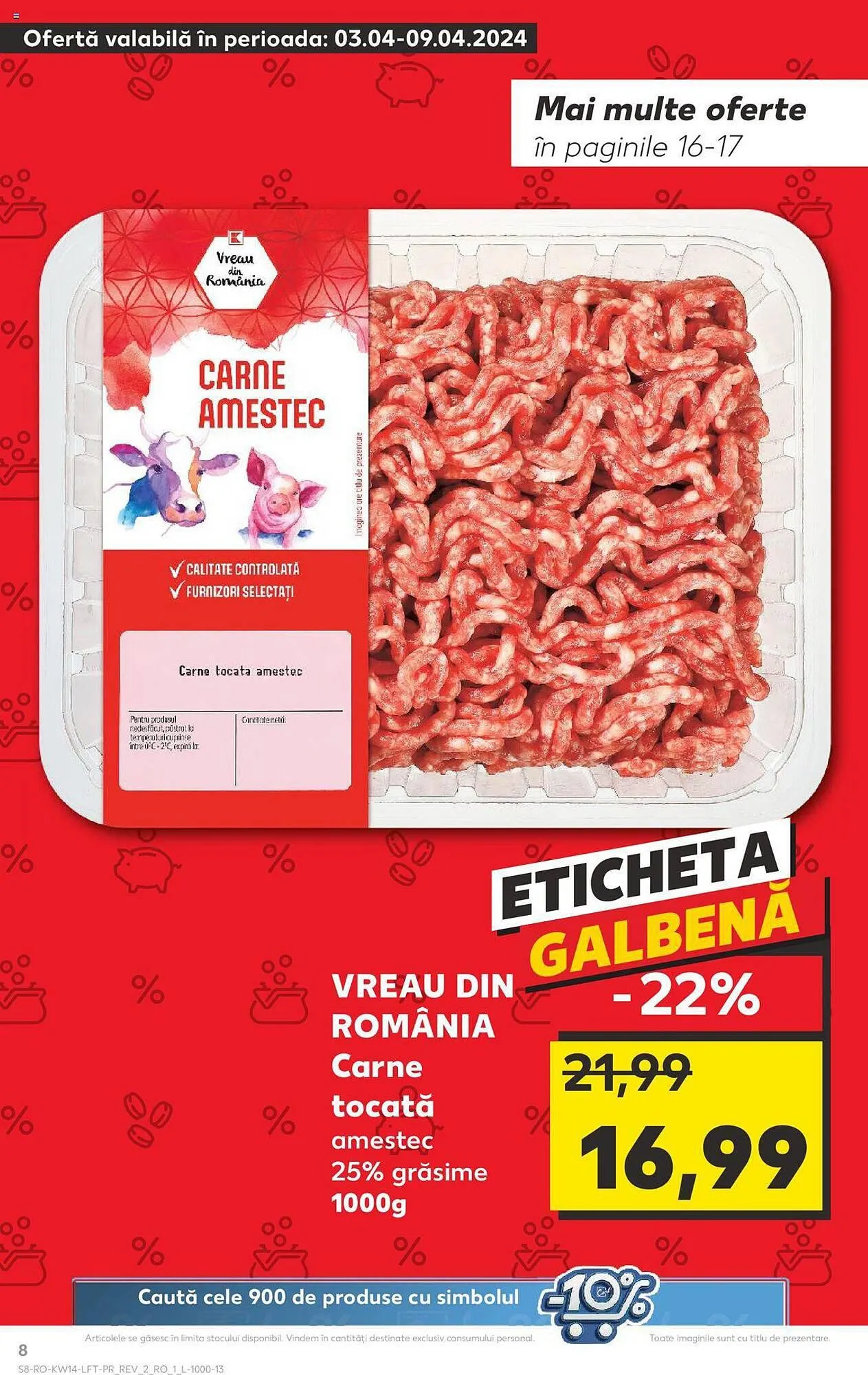 Catalog Kaufland catalog de la 3 aprilie până la 9 aprilie 2024 - Revista Pagina 8