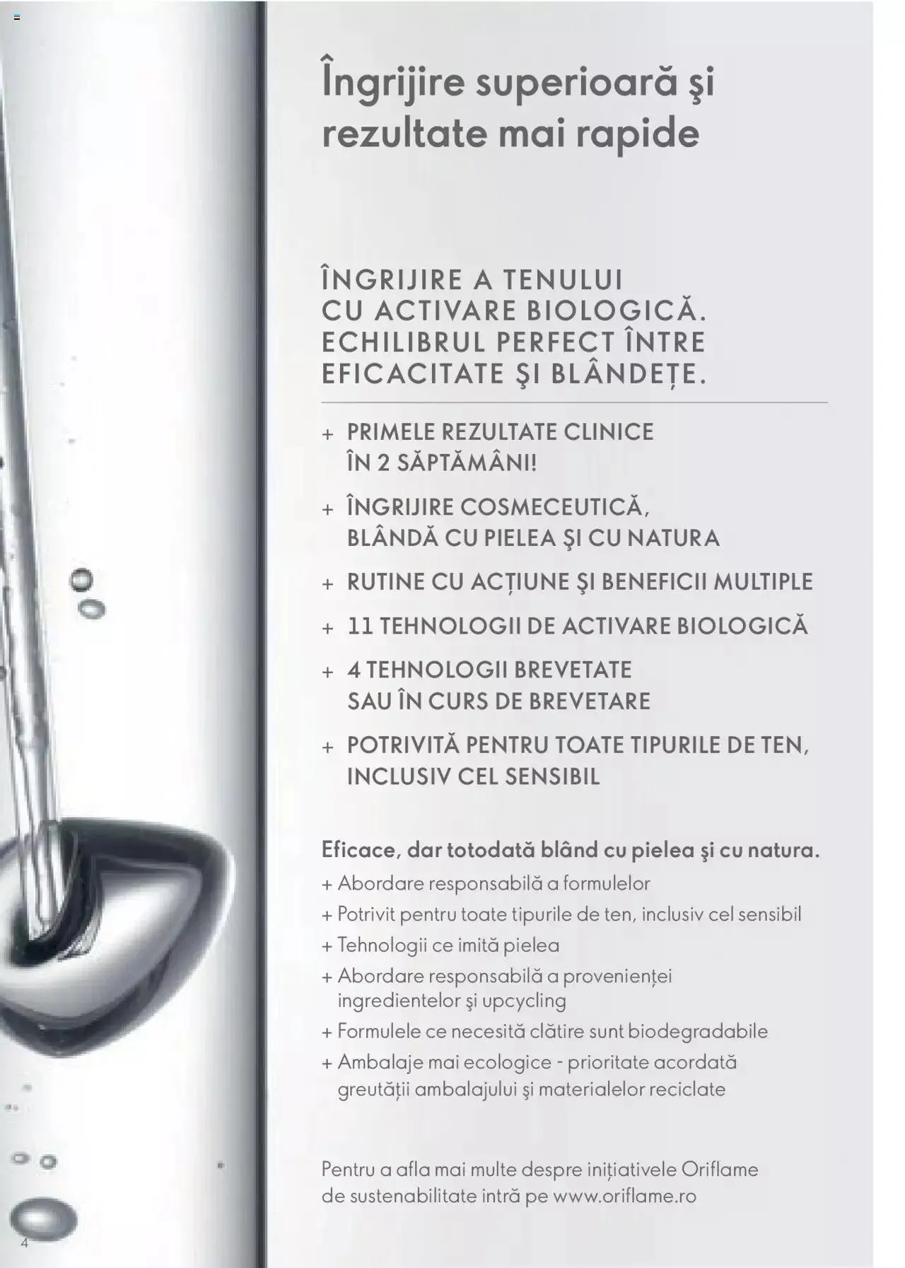 Catalog Oriflame catalog - Ghidul NOVAGE+ de la 1 martie până la 31 decembrie 2023 - Revista Pagina 4