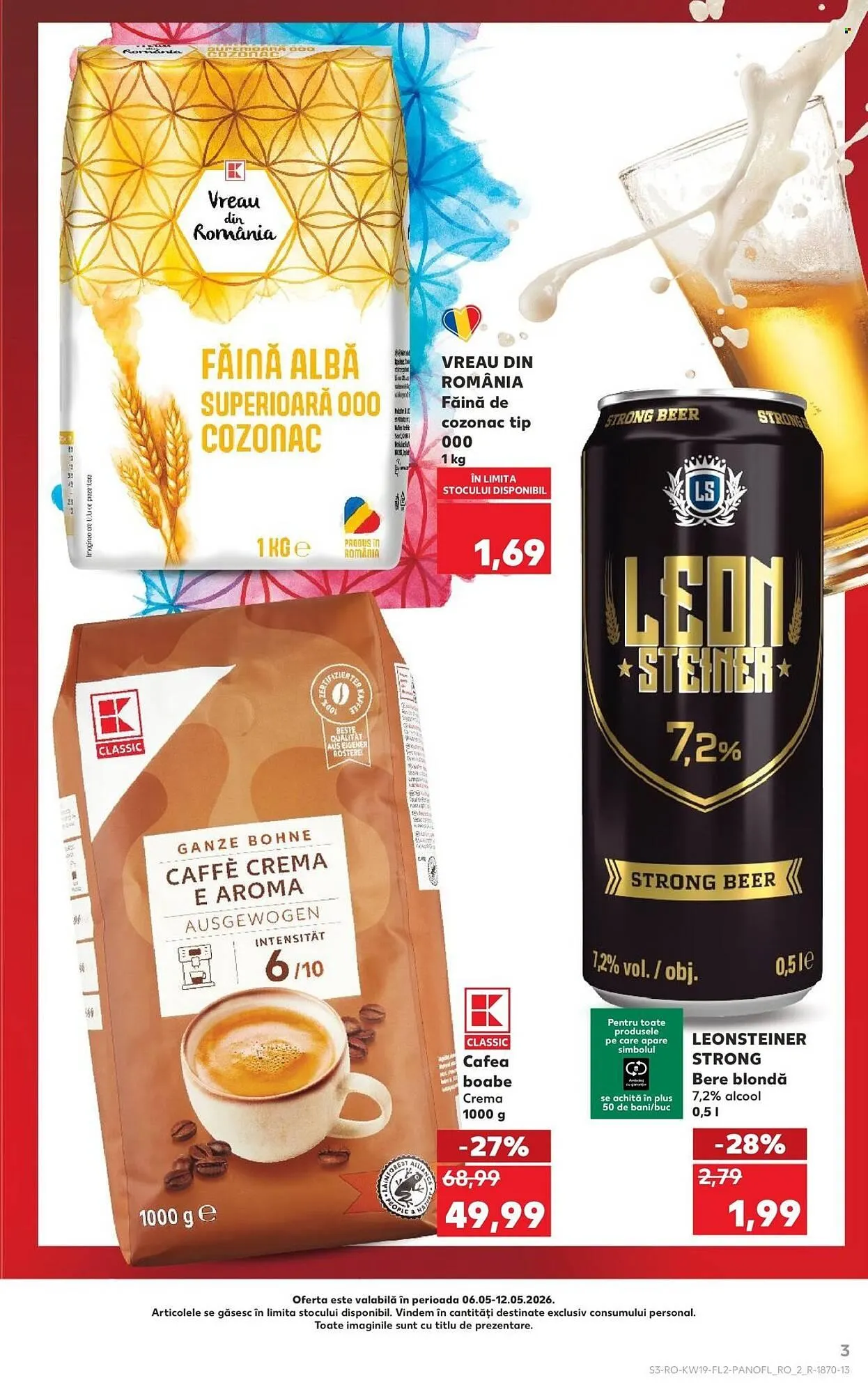 Catalog Catalog Kaufland de la 6 mai până la 12 mai 2026 - Revista Pagina 3
