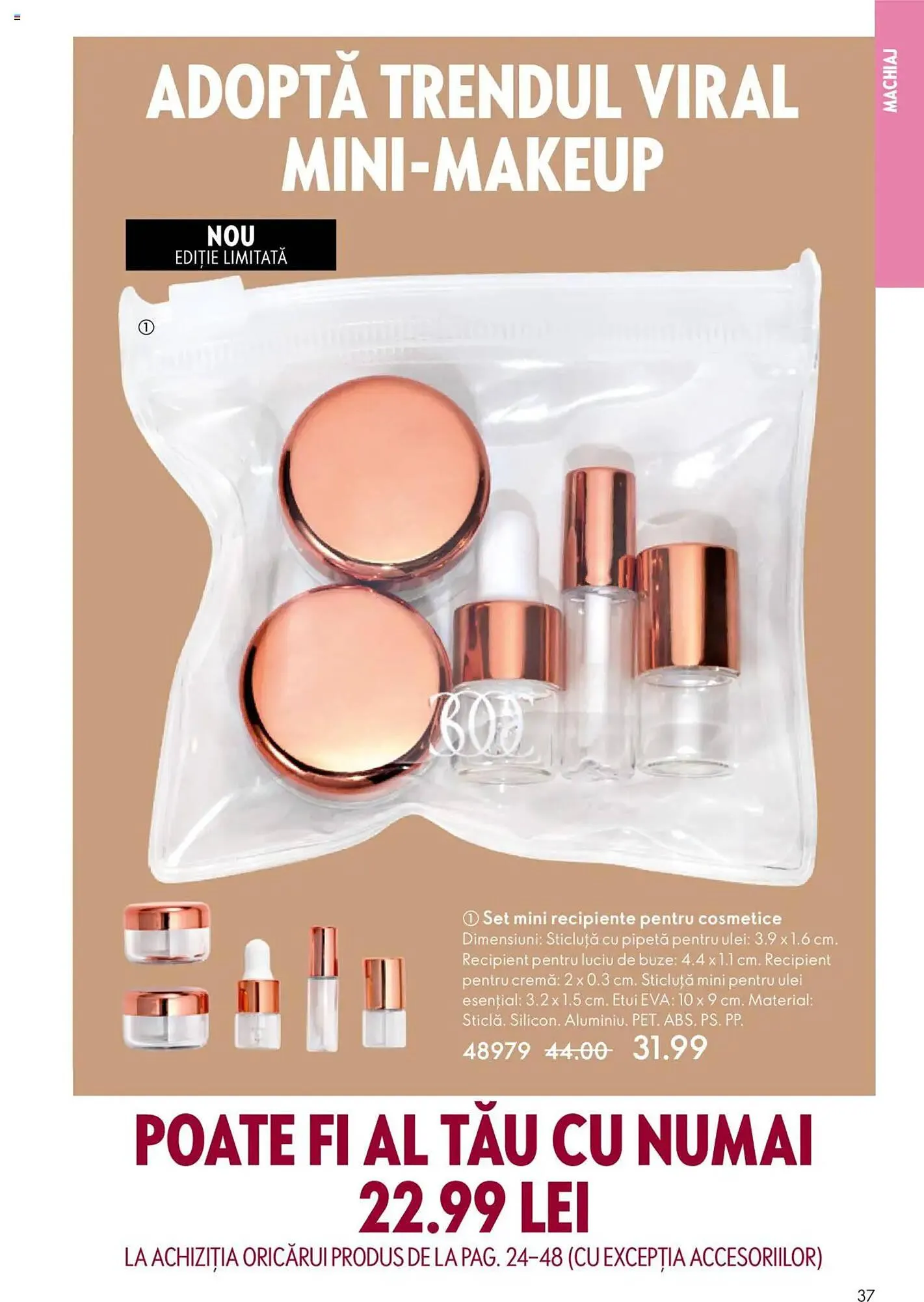 Catalog Catalog Oriflame de la 22 octombrie până la 11 noiembrie 2025 - Revista Pagina 37