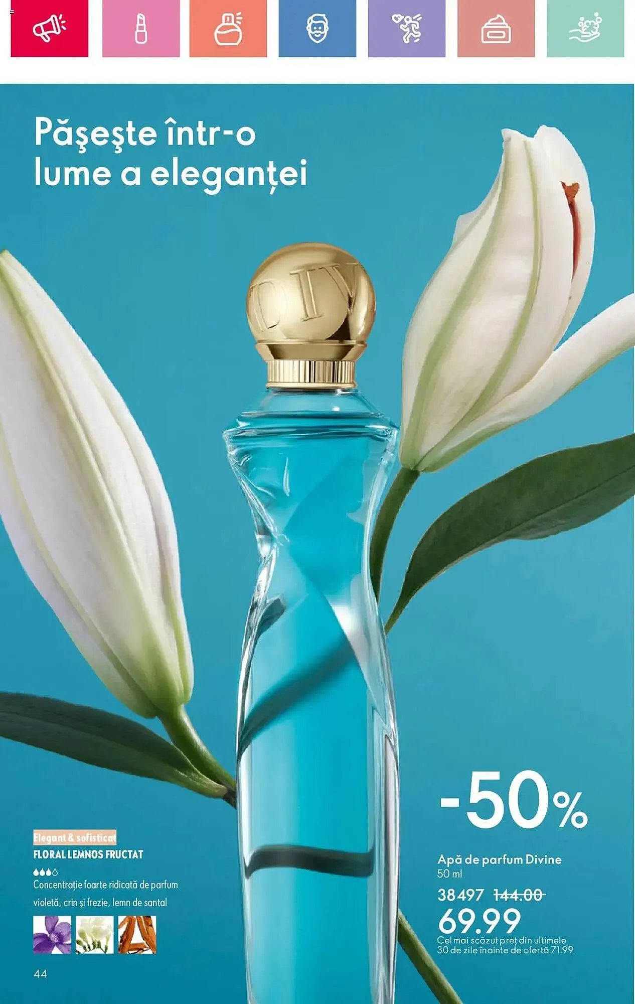 Catalog Catalog Oriflame de la 26 iulie până la 19 august 2025 - Revista Pagina 44