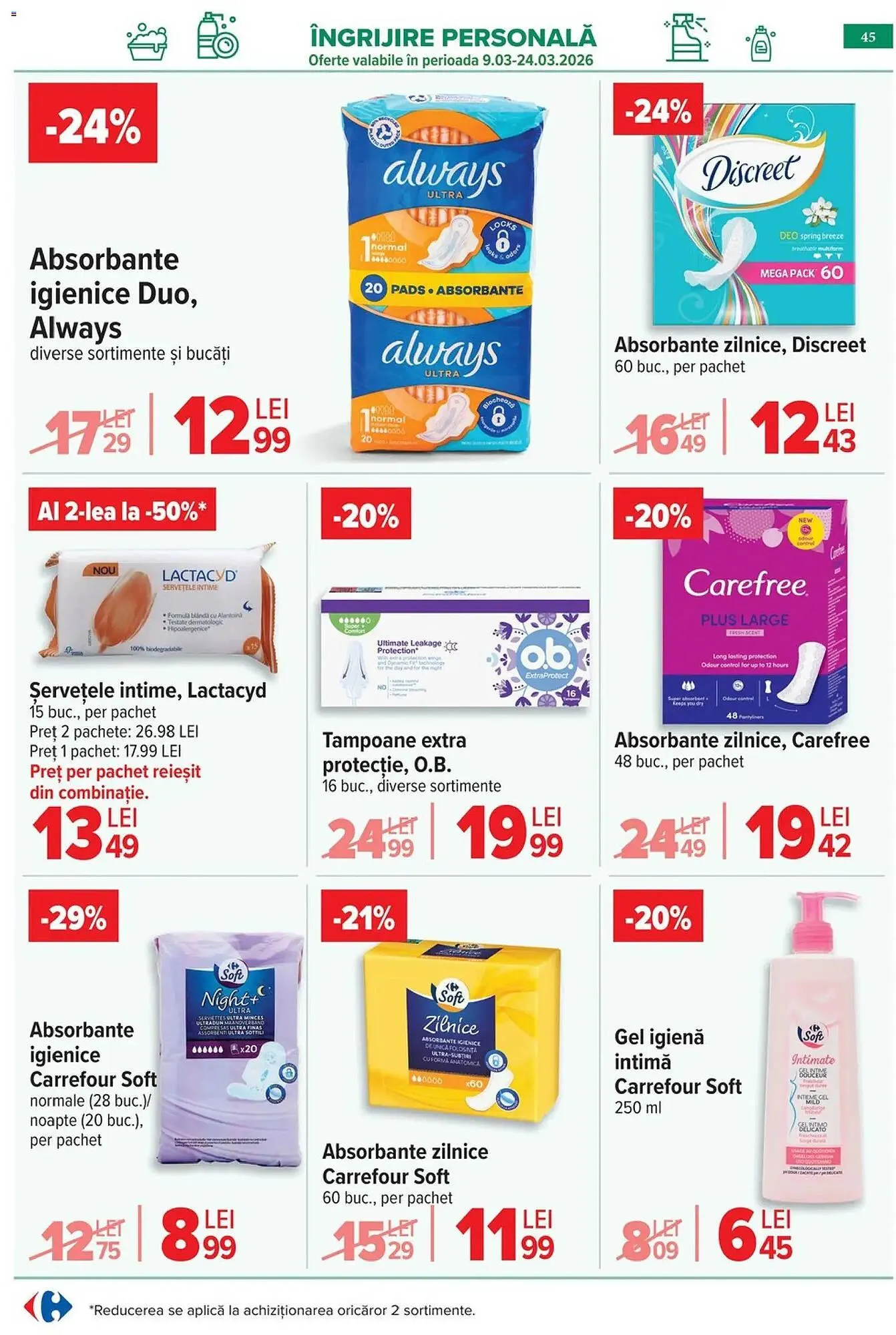 Catalog Catalog Carrefour de la 9 martie până la 17 martie 2026 - Revista Pagina 48