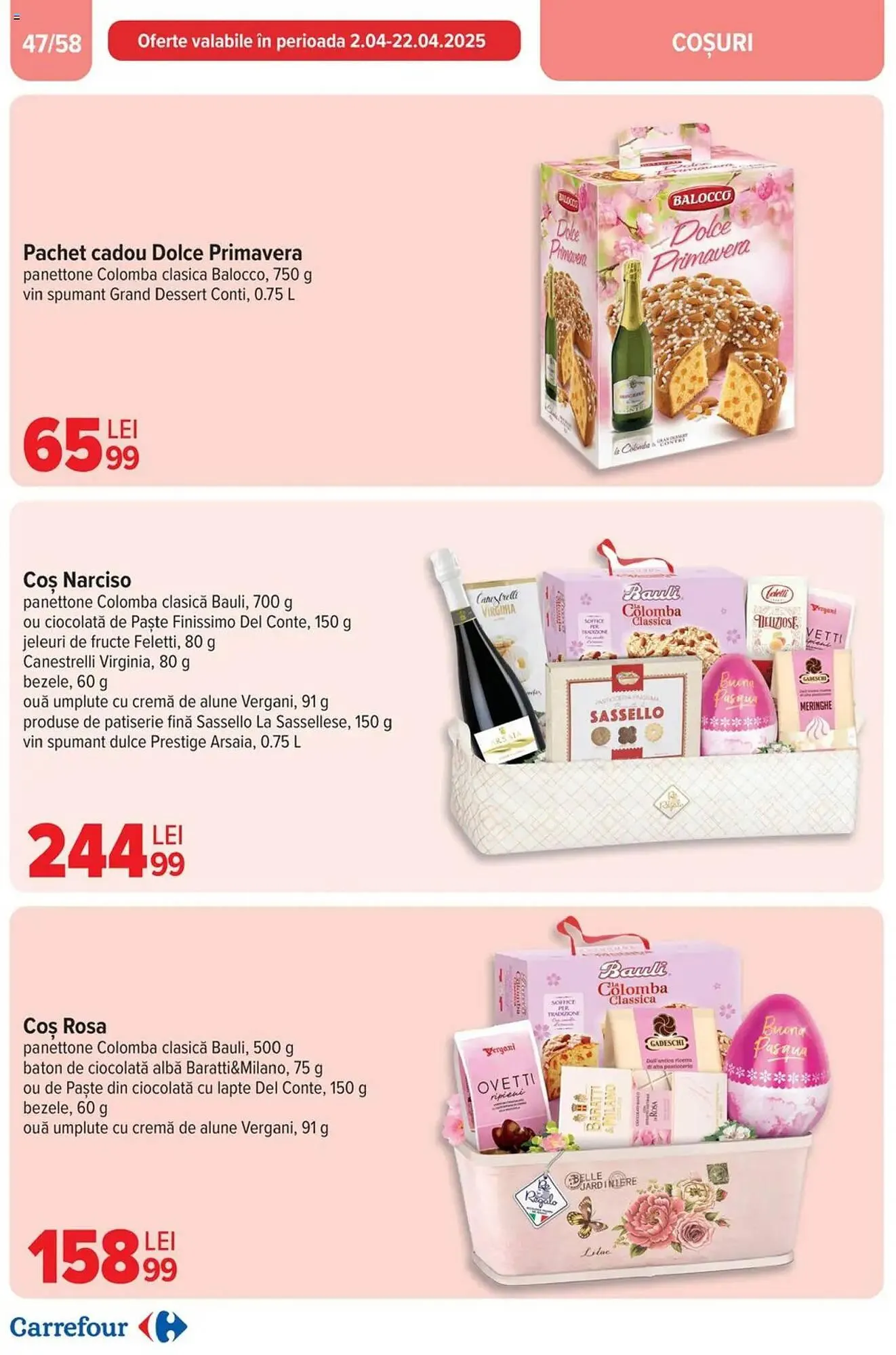 Catalog Catalog Carrefour de la 2 aprilie până la 13 aprilie 2025 - Revista Pagina 47