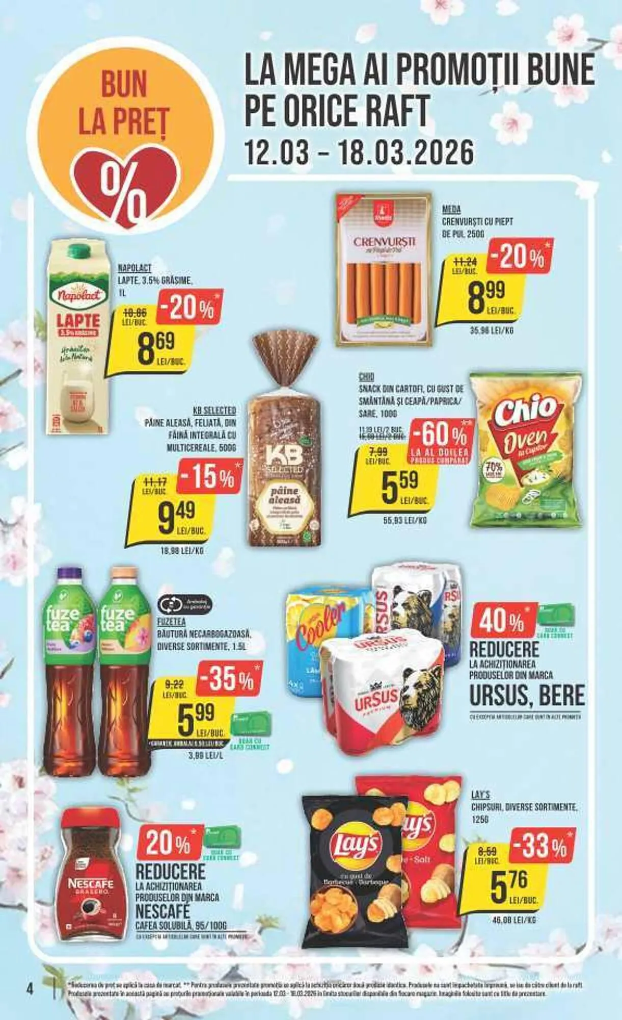 Catalog Catalog Mega Image de la 12 martie până la 18 martie 2026 - Revista Pagina 4