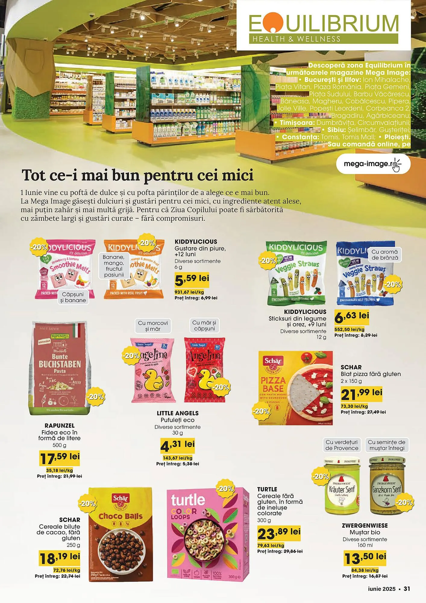 Catalog Catalog Mega Image de la 1 iunie până la 30 iunie 2025 - Revista Pagina 31