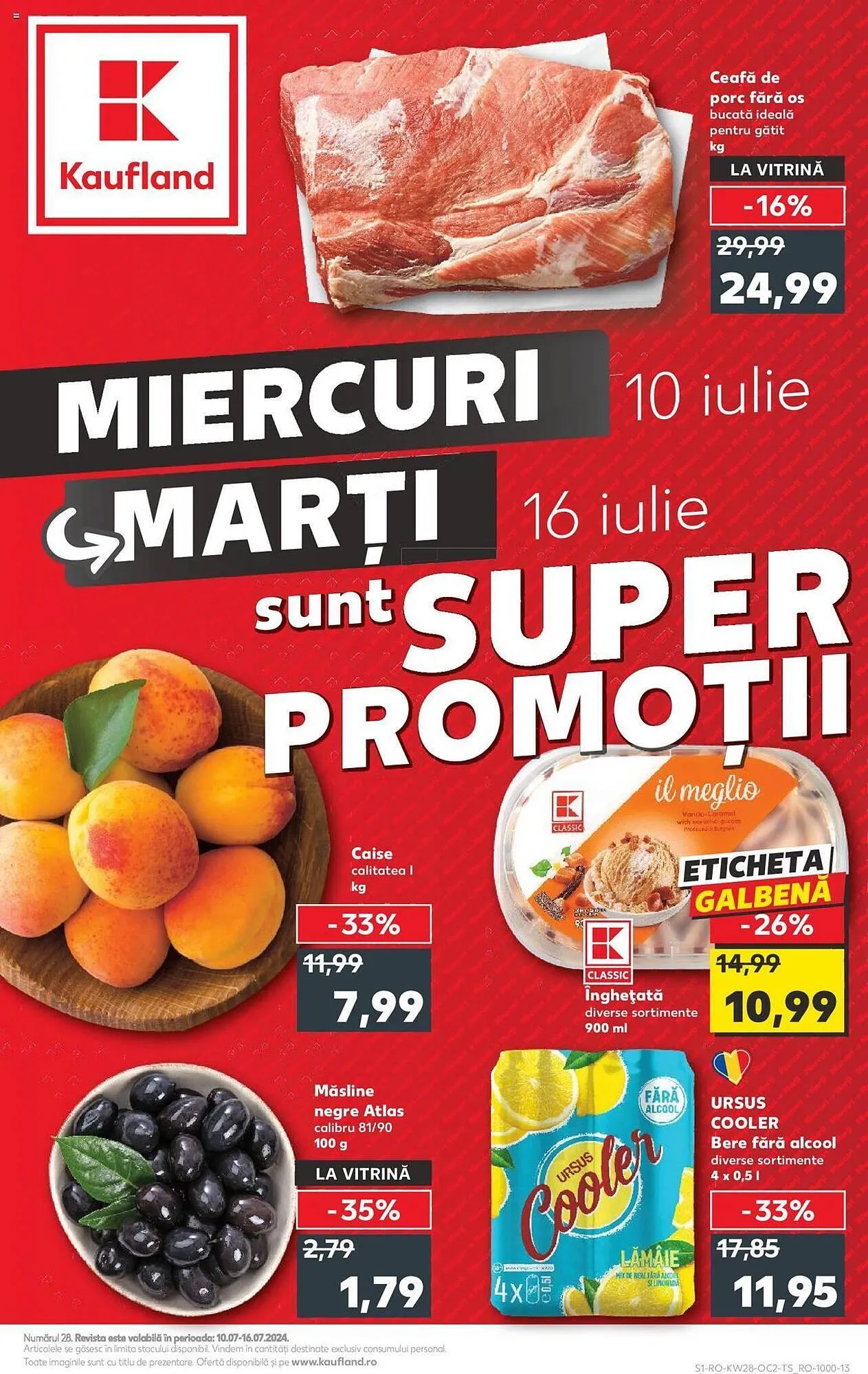 Catalog Kaufland catalog de la 10 iulie până la 16 iulie 2024 - Revista Pagina 1