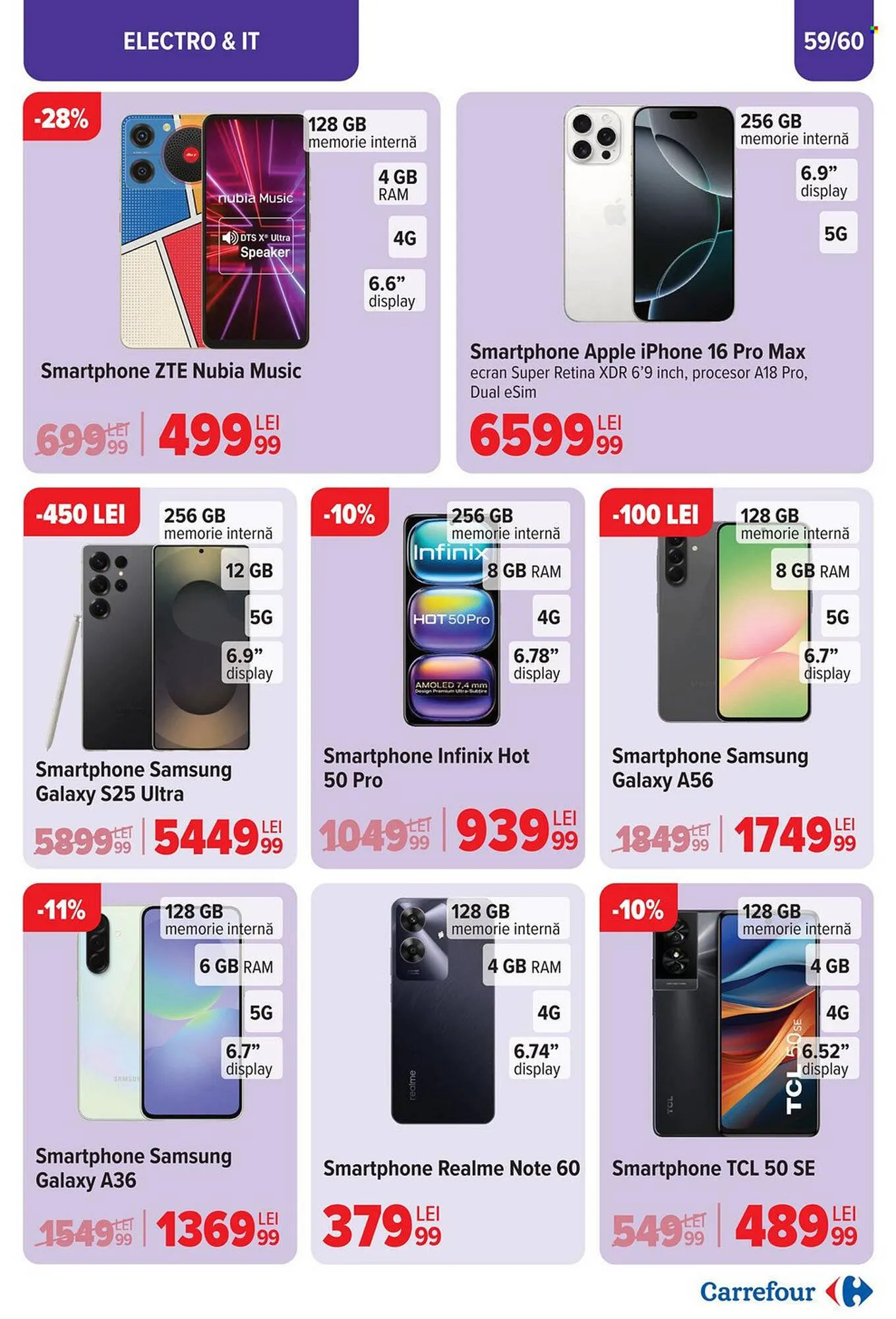 Catalog Catalog Carrefour de la 23 aprilie până la 6 mai 2025 - Revista Pagina 61