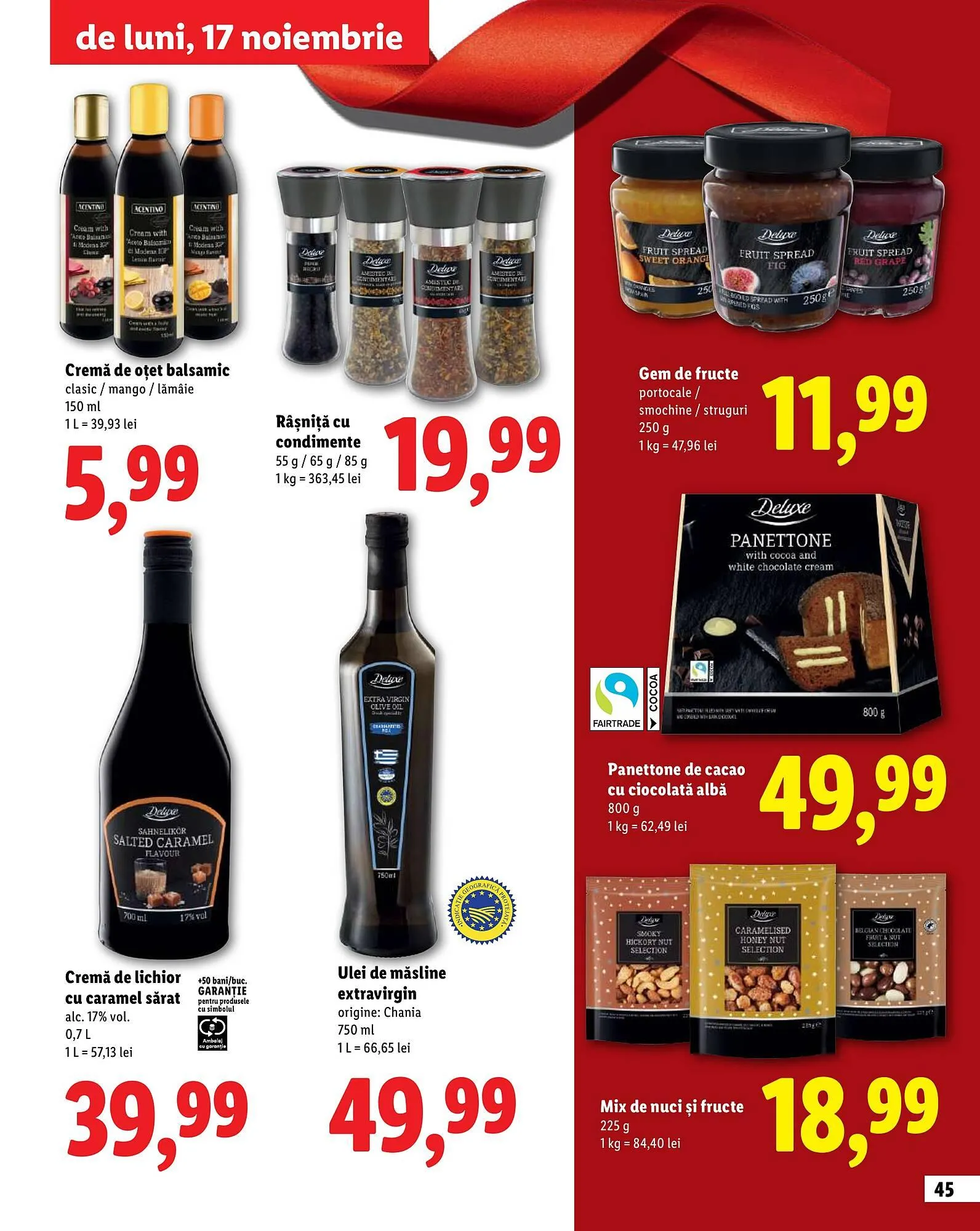 Catalog Catalog Lidl de la 15 octombrie până la 31 decembrie 2025 - Revista Pagina 45