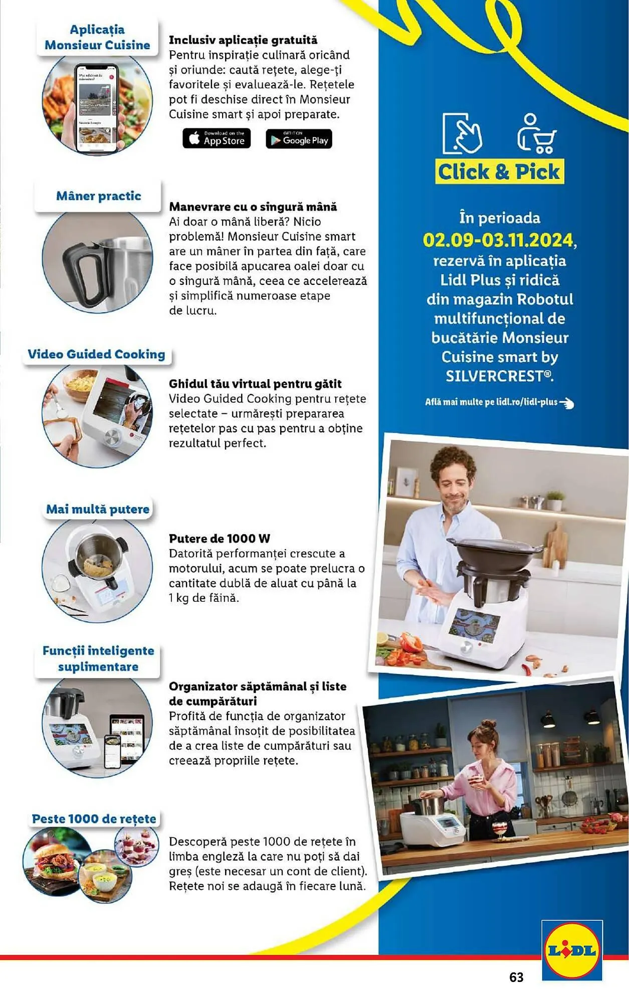 Catalog Catalog Lidl de la 9 septembrie până la 15 septembrie 2024 - Revista Pagina 63