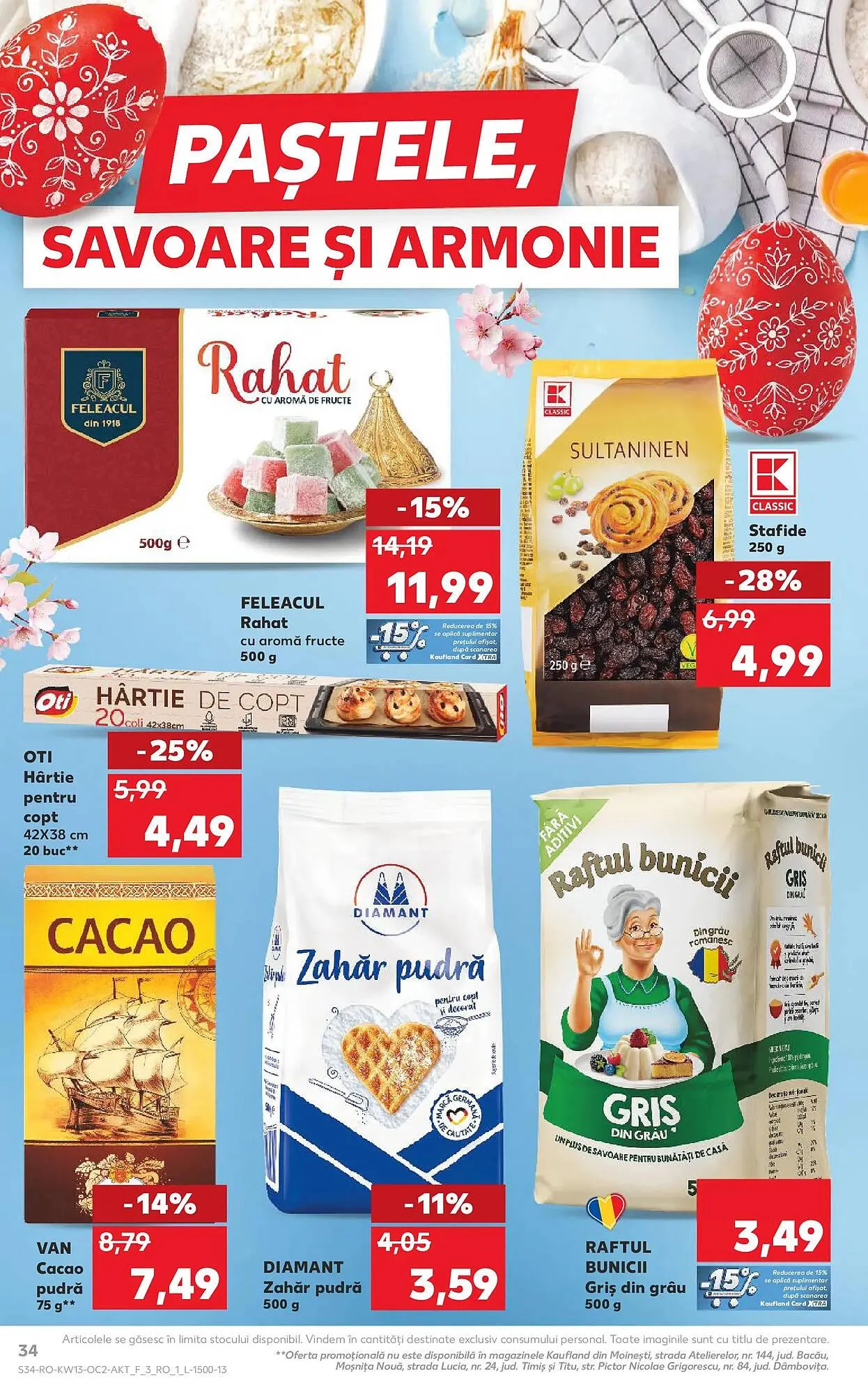 Catalog Catalog Kaufland de la 25 martie până la 31 martie 2026 - Revista Pagina 34