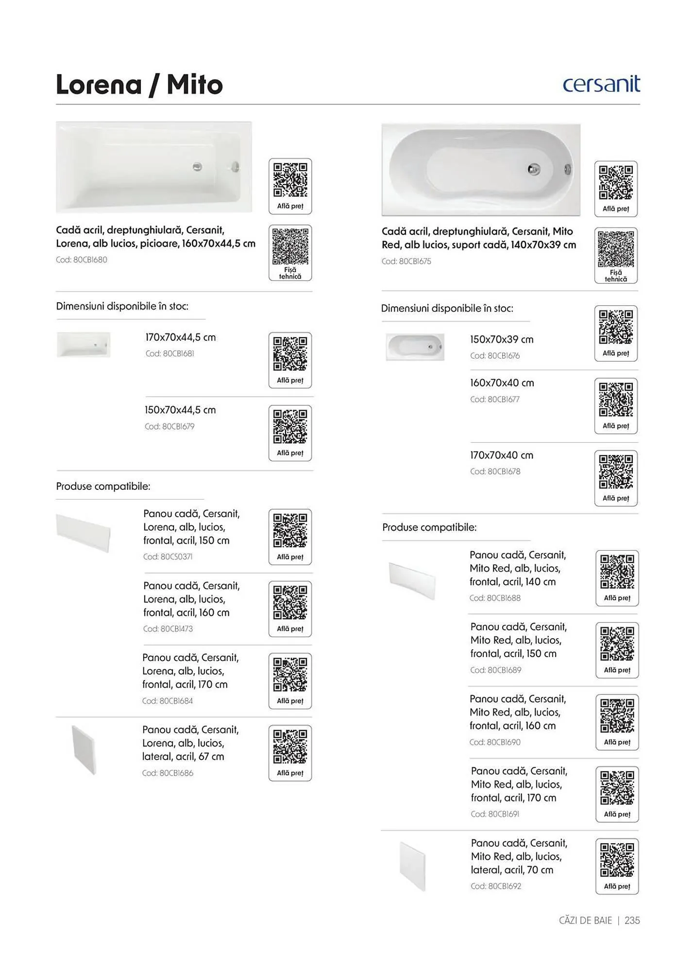 Catalog Catalog Romstal de la 1 aprilie până la 31 decembrie 2026 - Revista Pagina 235